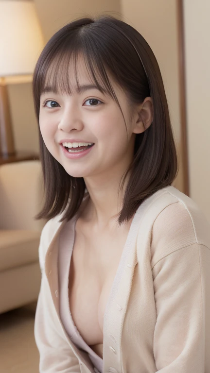 (bangs:1.3),(smile:1.3), (hidden area :1.3), (shiny brown hair :1.2),(white skin girl:1.4),(beautiful face:1.3),(gigantic boobs:1.1) (cute nose:1.5),(beautiful skin:1.1),
(short dress:1.3),(colorful:1.1),,(neatly groomed hair :1.4),(lot of pigments :1.2),( bangs :1.3)