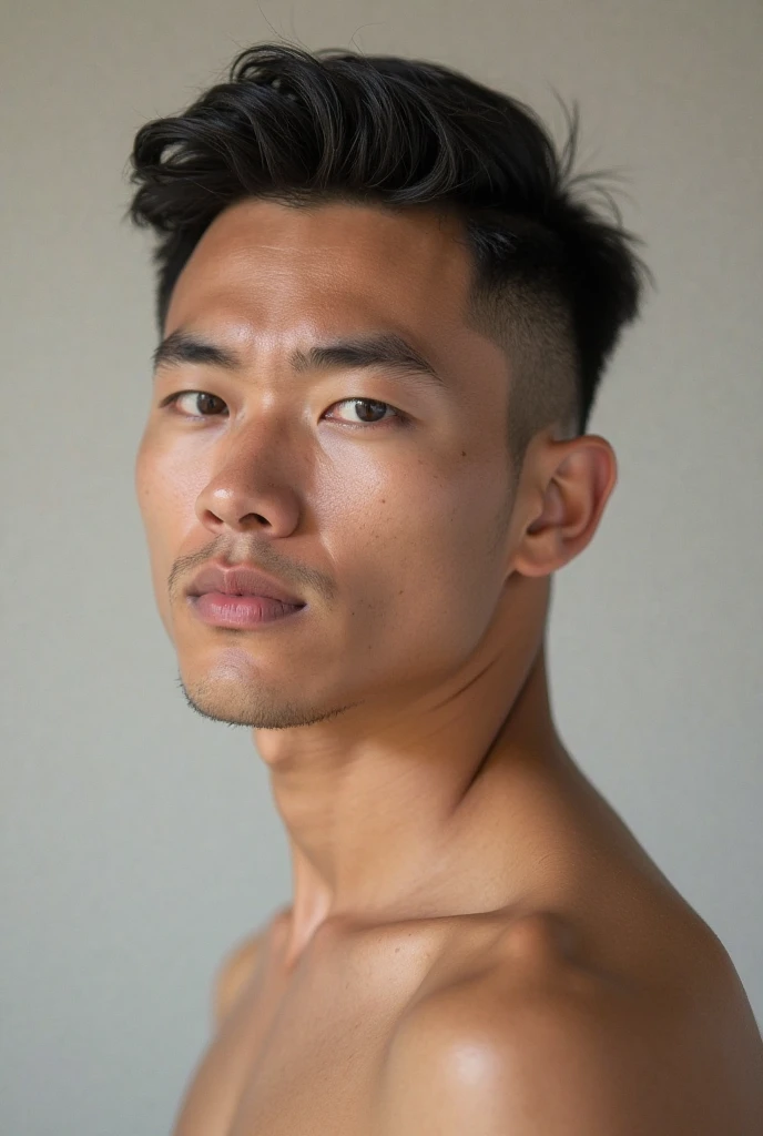 Chinese，male，individual，husband，Uncle，Stubble，Rough man，short hair，Buzz cut