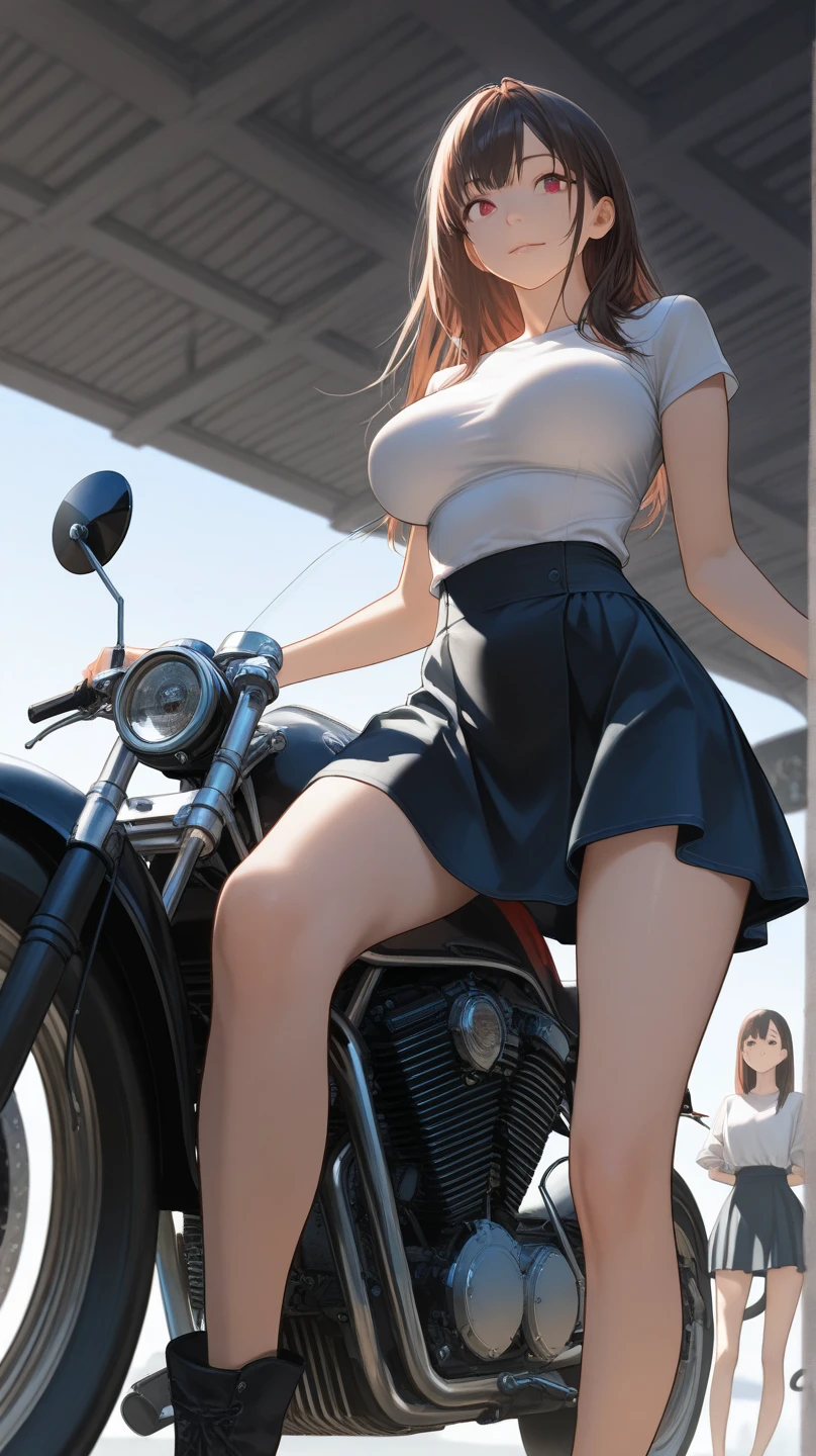 ((((Best Quality, 8K, 32K, masterpiece, 1.2)))),{{solo}},nsfw,{{{Artist: Detail Tweaker LoRA's style}}},((perfect beautiful face:1.2)), wearing , intercourse with man, having implied sex at cowgirl position, ((inserted penis into pussy, vaginal penis:1.2)), ((panties around one leg1:1)), high quality of vagina, vivid pussy,((a lot of public hairs:1.4)), embarrassed, blush,
