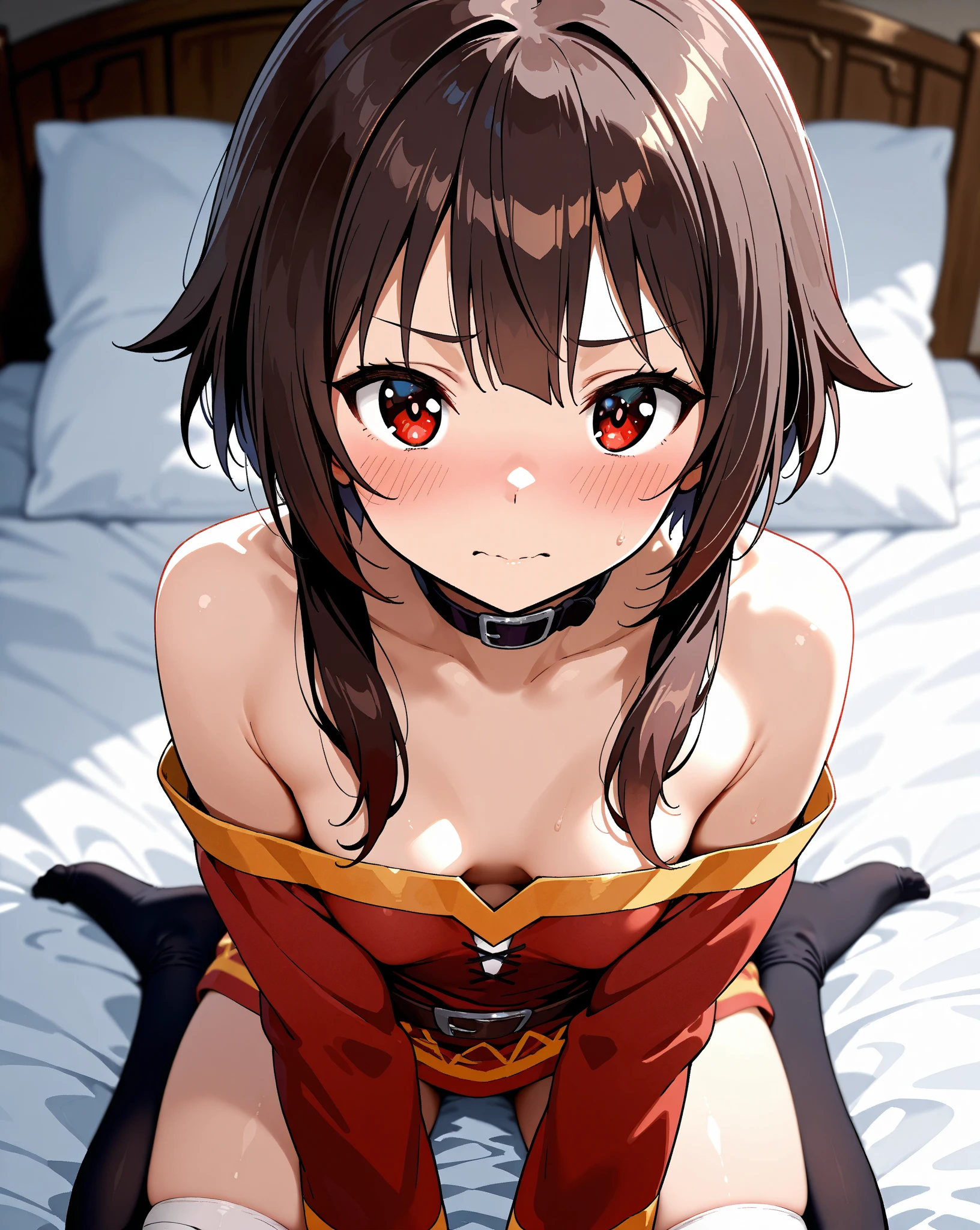(((Rin Tohsaka gets penetrated by a man in cowgirl position)))、(((The man spread his legs、Insert into her))), Detailed details、8K image quality、hight resolution、blush spread、Pleasant face、Curvaceous body, large and hard chest ,(((Her breasts, Nipples and lower body exposed)))、on the beds、man having sex with beautiful girl、full body Esbian、Overall view、(A dark-haired)、pale blue eyes、