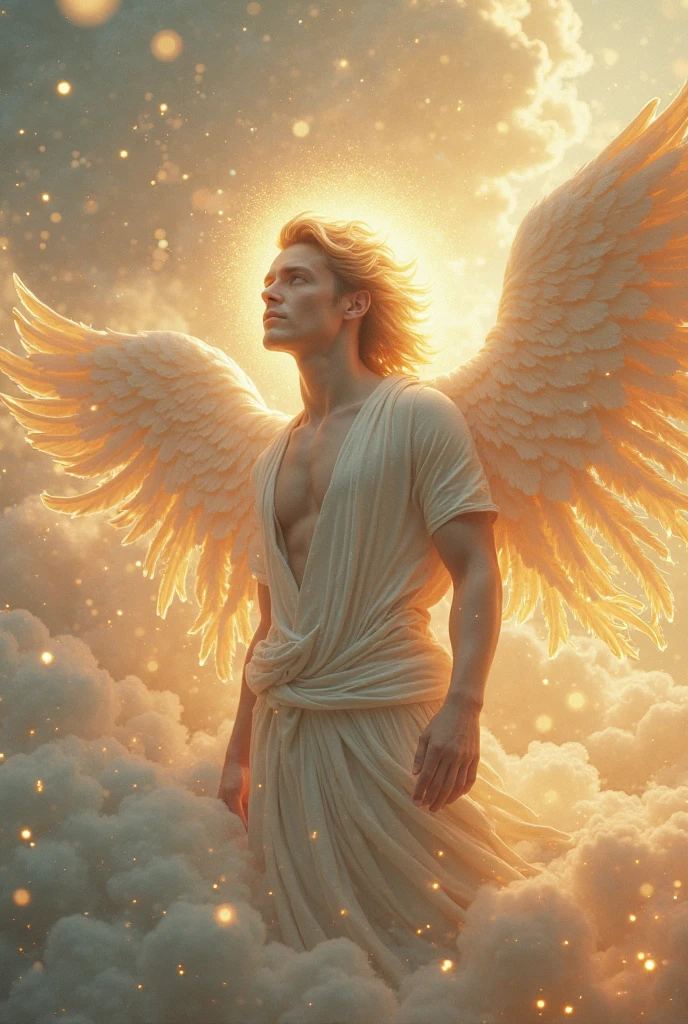 Cherubim Angels Men with Multiple Wings 