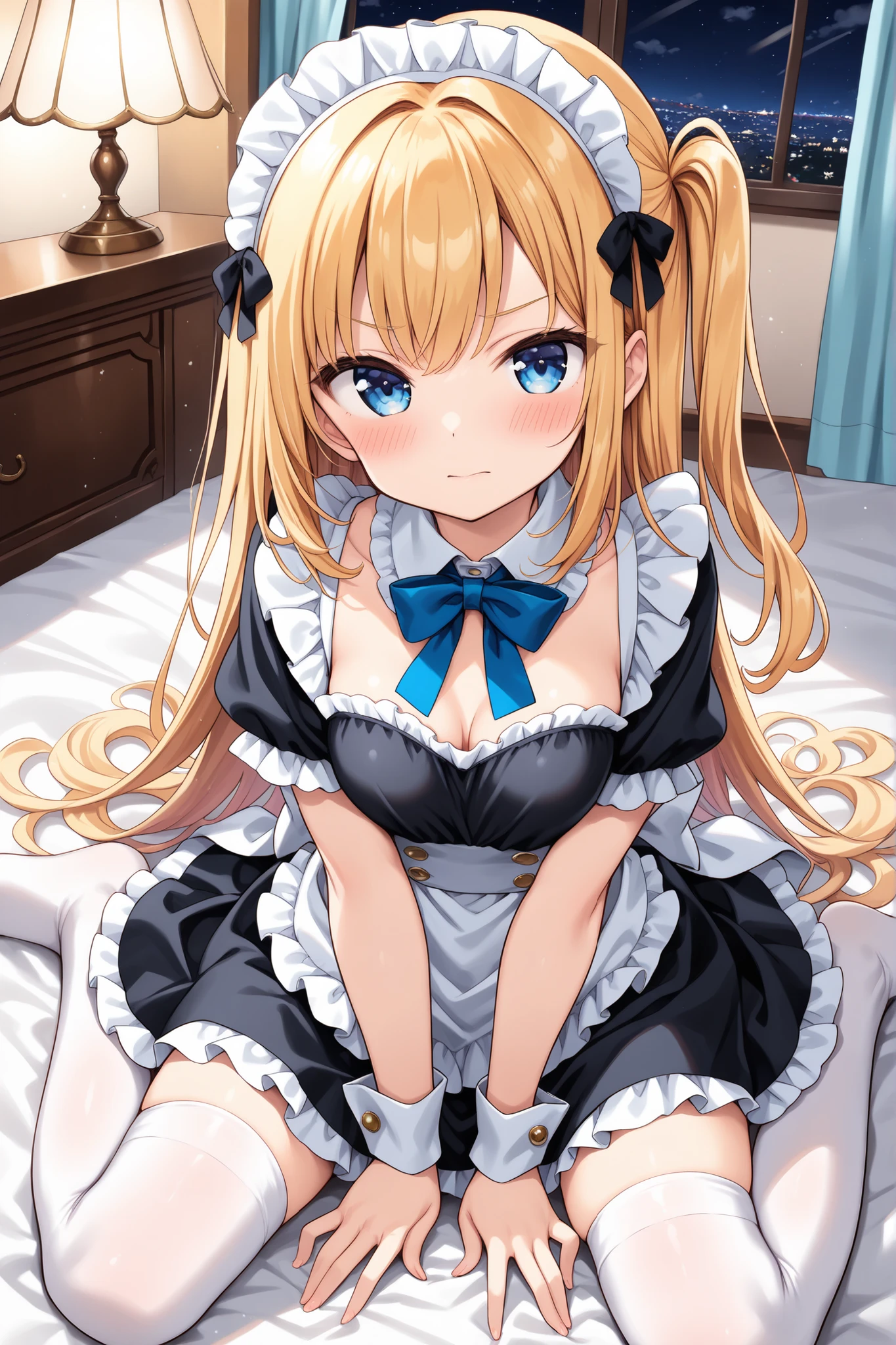 Swimwear, With ruffles, Skirt type, pussy juice, Masturbation, fellatio, cum, Insert your penis deep inside, Cum in mouth, Cum in pussy, Blonde, Blue Eyes, Ecstasy face