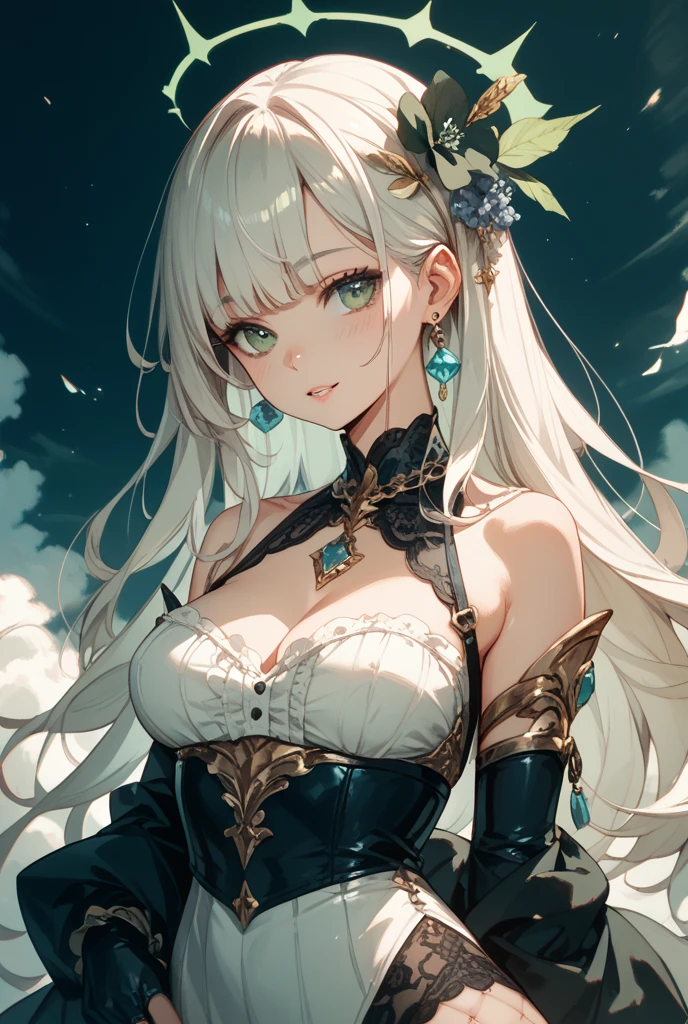 Make a woman with many breasts beautiful and aesthetic, In little clothes
