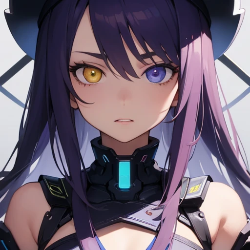 score_6_up, score_7_up, score_8_up, score_9, best_quality, highres, 1girl, solo, <lora:sb-Ymir_PonyXL_cha_v01:0.65> sb-ymir, android, joints, pale_skin, looking_at_viewer, smirk, covered_nipples, arms_at_sides, foundry, blurry_foreground, depth_of_field, glittering light