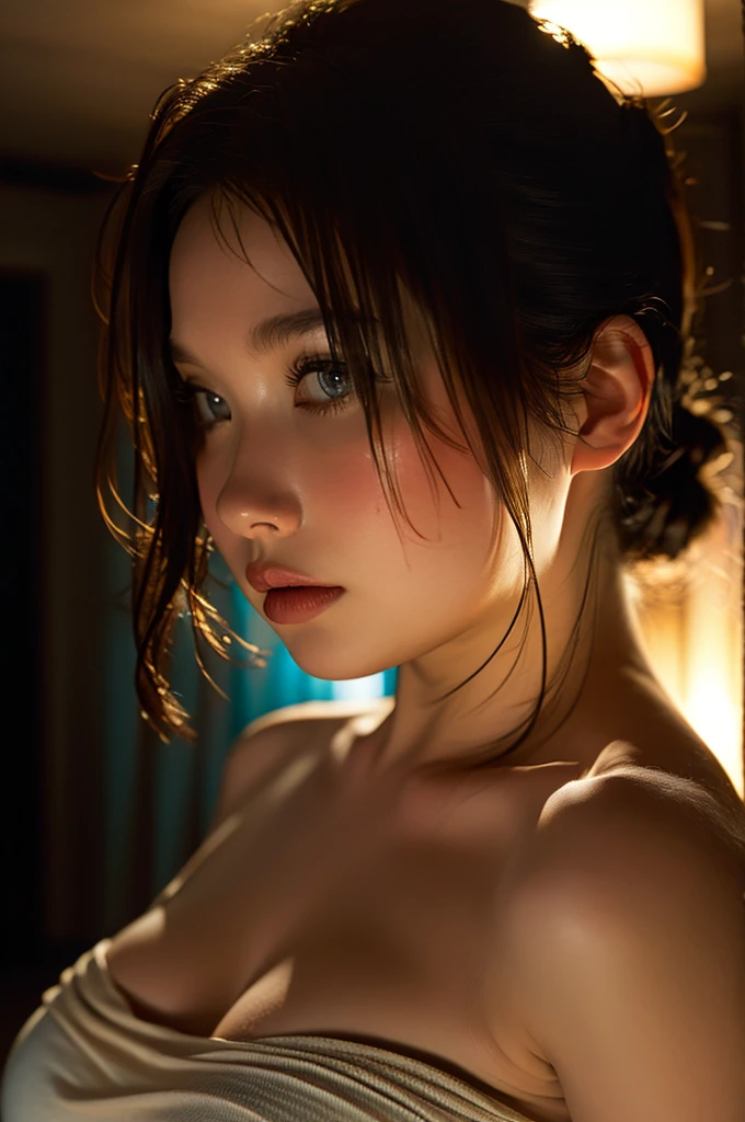 nsfw, naked, vagina without veil, Super Hero, bright lights, (dynamic pose), (hyper realist:1.4), (realist:1.3), (Best quality real texture skin.), whole body, (light cinemática), very detailed skin, skin pores, (Very detailed face:1.1), (very detailed eyes:1.1), alumnos realists, (perfect anatomy:1.1), (perfect proportions:1.1), (Photography:1.1), (photorealist:1.1), volumetric lighting, dynamic lighting, real shadows, (high resolution:1.1), sharp focus, light, (realist, hyperrealist:1.4), Intricate, high detail, dramatic, subsoil dispersal, great depth of field, Vivid, pulido, sharp, ((full sharp)), (extremely absurd),8k hdr