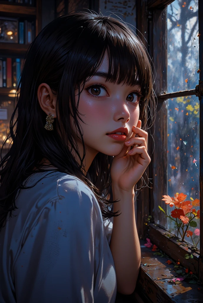 {{{{{3,318 trillion pixels high resolution, nsfw, Realistic scenery and lovely Japanese girl who is moaning madly as her nudity sexual masturbation that traces her sexual zone repeatedly with her fingers in a Cylindrical floral aquarium herbarium, thicken the lips look pretty, Her luminous clitoris, Boobs are fluffy and bouncy, Tits that get rounder bigger her deep tight cleavage}}}}}, {{{{{Erotic-romantic composition in which she does her first masturbation as her budding sexual desire is amplified more and more with the emotional drift of youth, detail of The panting face and voice of a neat and cheerful girl loved by everyone, Her nipples and romantic deep panting depicted in detail}}}}},{{{{{the Cylindrical floral aquarium herbarium filled with female hormones cause the innocent girl to flush her face remains a girl only her body changes rapidly Her tits swell up and her knit sweater encircles and forms two beautiful mounds, A neat girl who sitting and opens her crotch traces her crotch with her fingertips and with a moan experiences her first climax, It's too cute and innocent to see her go into her own world nipples out mouth open panting and freshly learned sexual masturbation as she climaxes over and over again, magical in a Cylindrical floral aquarium herbarium filled with oil, All the sexiness that's amplified inside her makes her gasp, her beautiful slender underbust, slender curvy cute waistline, an lewd fetish for lips and necks and waistlines, her clearer nip line from underbust to hips, gloomy straight long wig, thick vivid lips}}}}},{{Extremely detailed}}, {{{{{Heroine girl with a pure and innocent aura has an overly sensitive, sexually unused body}}}}}