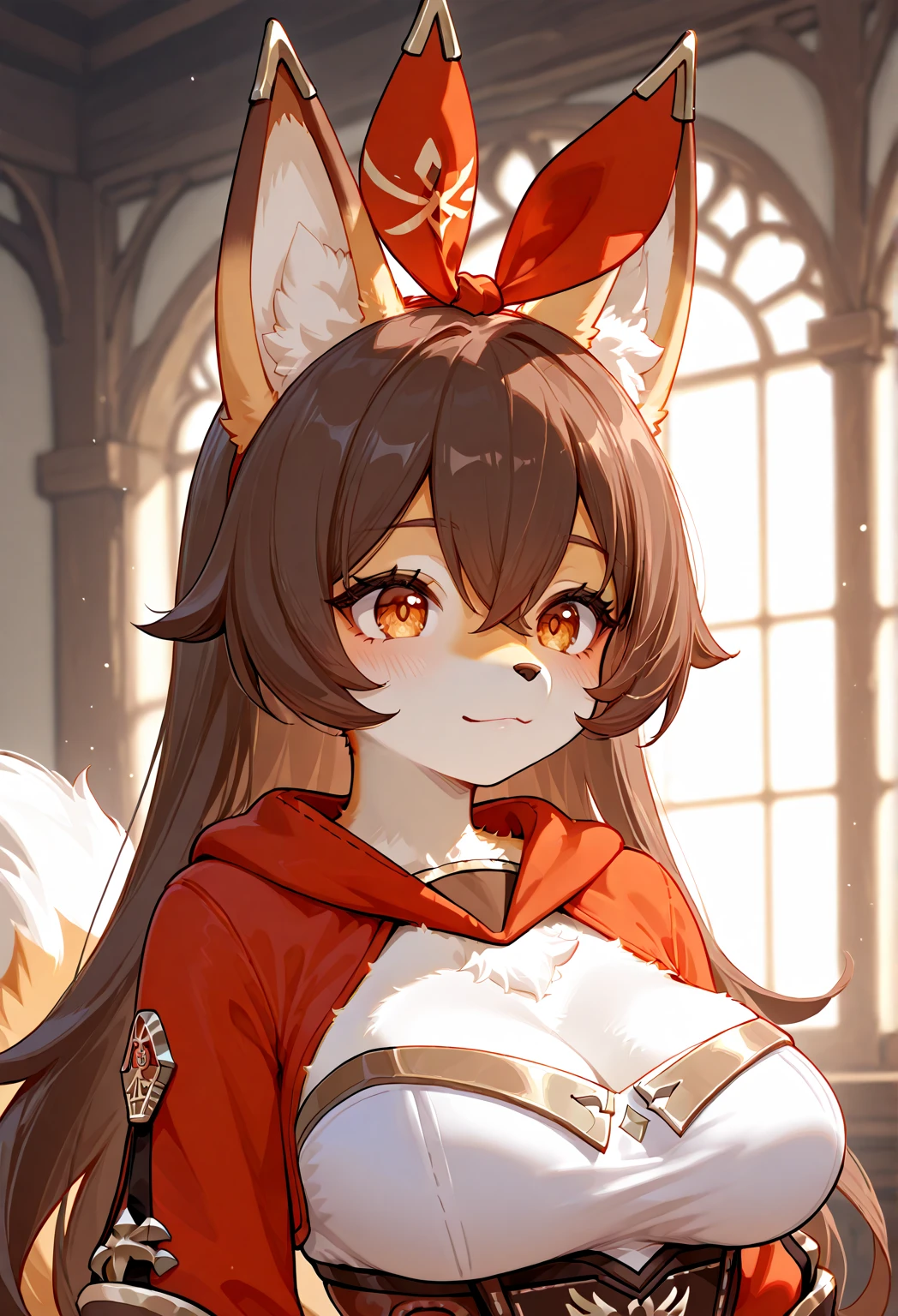 girl in a string ?????? with a fox tail, female furry mini cute style, holo is a wolf girl, dress, furry brown body!!, holo if a wolf girl!!!, furry, fox tail, swimsuit, furry art!!!, small curvy loli, ????????? is very obvious, The ?????? contour is pronounced, small ??????, fishnet stockings wrap the thighs, absurdly long hair, ??????, Sci-fi, (small ??????), beautiful clothes , Lace, lace trims, lace clothing, lace clothing thick thighs!!, china dress,