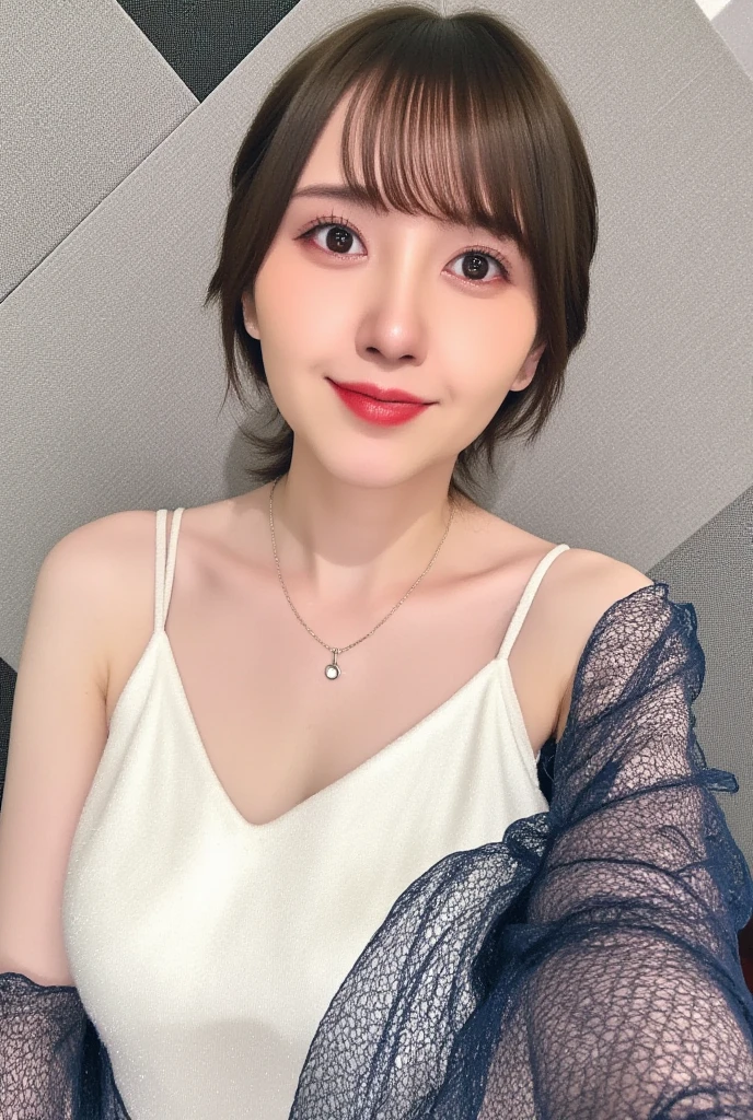 ((masterpiece)), ((Highest quality)), ((日本のgirl)), ((short hair)) , ((sexy)), ((E Cup)), ((Big Breasts)), Empty-handed, cover your chest with your hands, Costume, Long Hair, girl, Big eyes,
