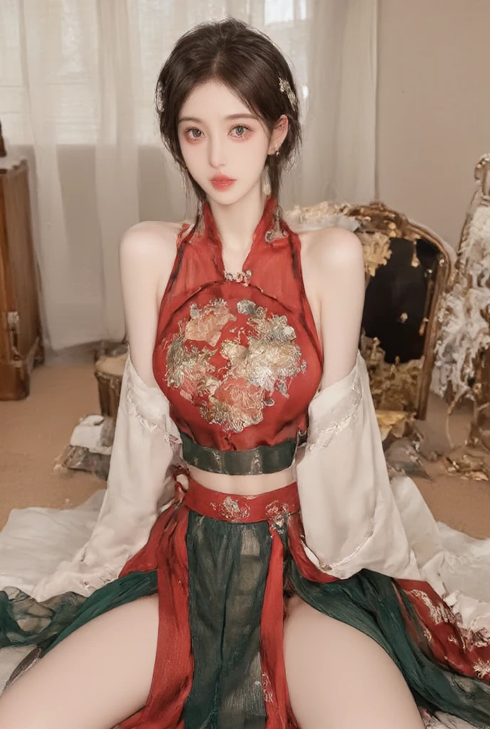 dudou,1girl, beautiful face, solo, candle, brown hair, long hair, <lora:flowergirl:0.9>,C cup chest,ulzzang-6500-v1.1,(raw photo:1.2),((photorealistic:1.4))best quality ,masterpiece, illustration, an extremely delicate and beautiful, extremely detailed ,CG ,unity ,8k wallpaper, Amazing, finely detail, masterpiece,best quality,official art,extremely detailed CG unity 8k wallpaper,absurdres, incredibly absurdres, huge filesize, ultra-detailed, highres, extremely detailed,beautiful detailed girl, extremely detailed eyes and face, beautiful detailed eyes,cinematic lighting,1girl,see-through,looking at viewer,full body,full-body shot,outdoors,arms behind back,(chinese clothes)