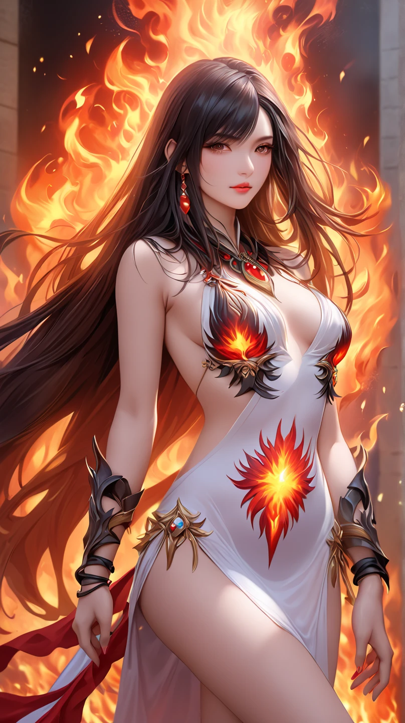 (best quality,4k,8k,highres,masterpiece:1.2),ultra-detailed,(realistic,photorealistic,photo-realistic:1.37), madness, magic, beautiful magic, (two girls), fire mage, ice mage, (ice and flame), (very beautiful fantasy background, fantasy clothes), portraits, vivid colors, intense lighting, brush strokes, ethereal atmosphere, spellbinding, enchanting scenery, mesmerizing expressions, whimsical, mystical, intricate details, dynamic poses, captivating moments, enchanting eyes, flowing robes, flickering flames, crystalline ice, mythical creatures, surreal landscapes, otherworldly, magical elements, bewitching beauty, ethereal glow, transcendent, harmonic color palette. ( see thru panties), (erect see thru clothes). (Obscene lines), ((red glow crotch tattoo)), inmon, womb tattoo, succub tattoo, (tiara), jewelry, corrupted princess, (glowing magic transparent magic transparent cape dress)