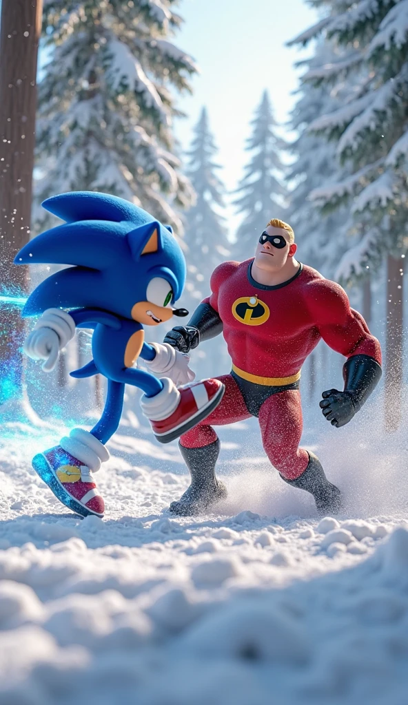 Sexy thin muscular pokemon trainer with big crotch bulge in the cold snow storm, muscular pokemon trainer in the cold snow. Men in red bikini. Sexy pokemon trainer male. Pokemon trainer with a shiny pikachu and pokemon trainer customer. Hairless handsome man fighting in the snow.