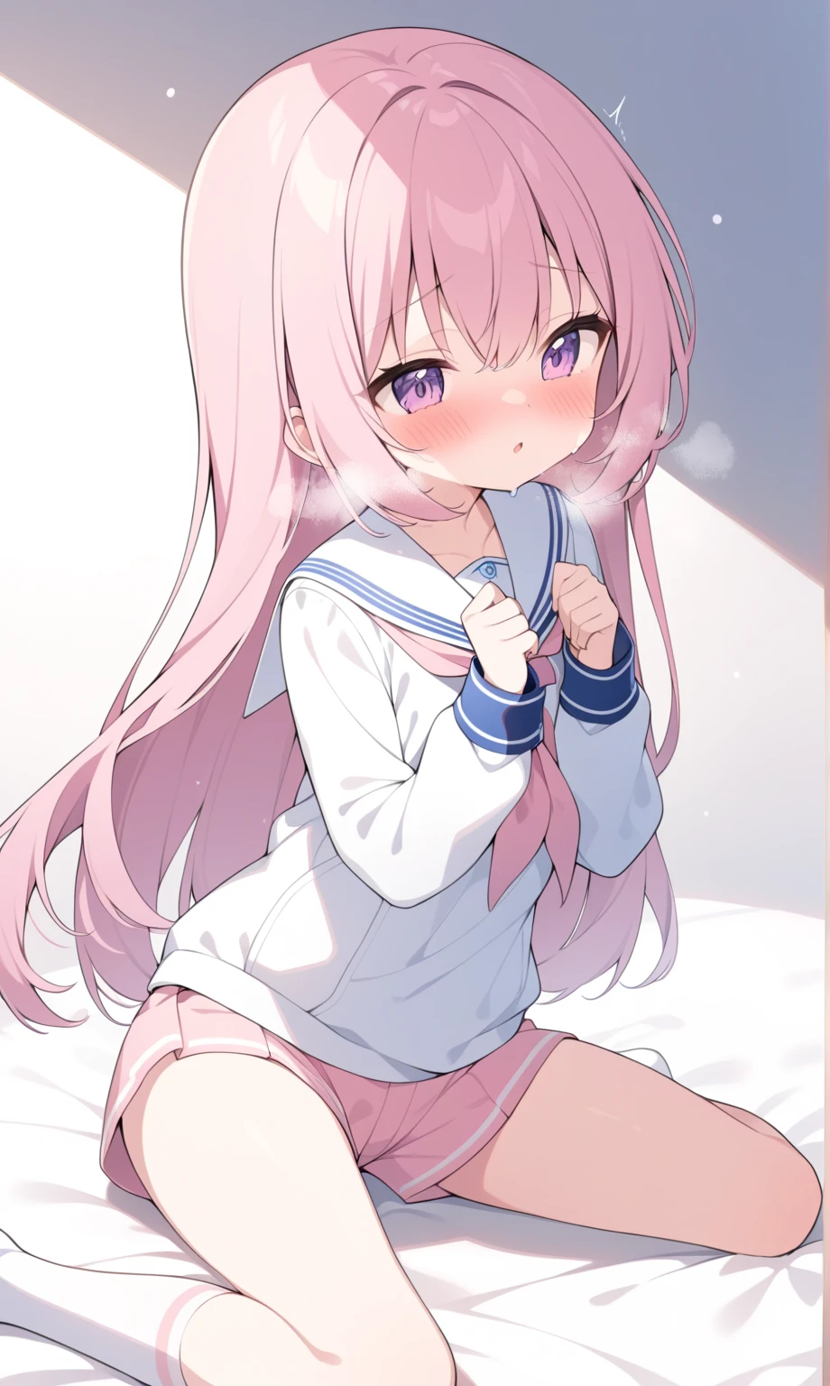(Realistic, Photo Real:1.2), ((highest quality)), Shift the center of gravity backwards, Quite embarrassing, Cute Panties, (Showing panties:1.4),Tight Skirt, (Super Skirt:1.3), (Please lift your skirt:1.3), (squat:1.4), Put your heels on the ground, Spread your legs a little, squat,Kneesup, Get your ass on the ground, black penny loafers, Beautiful facial details, Real human skin, Gentle expression, Front view, From belowのアングル, Realistic, Realistic, cute, Short skirt, Squatting on campus, cute school girl, Japanese school girl uniform, Sailor suit, whole body,(Displaying the viewer:1.2), from the front, From below, Perfect Face、Perfect Eyes, Thin legs, slender, Perfect panties、Embarrassed look、Thin thighs、Small Ass、The crotch of the panties is wet