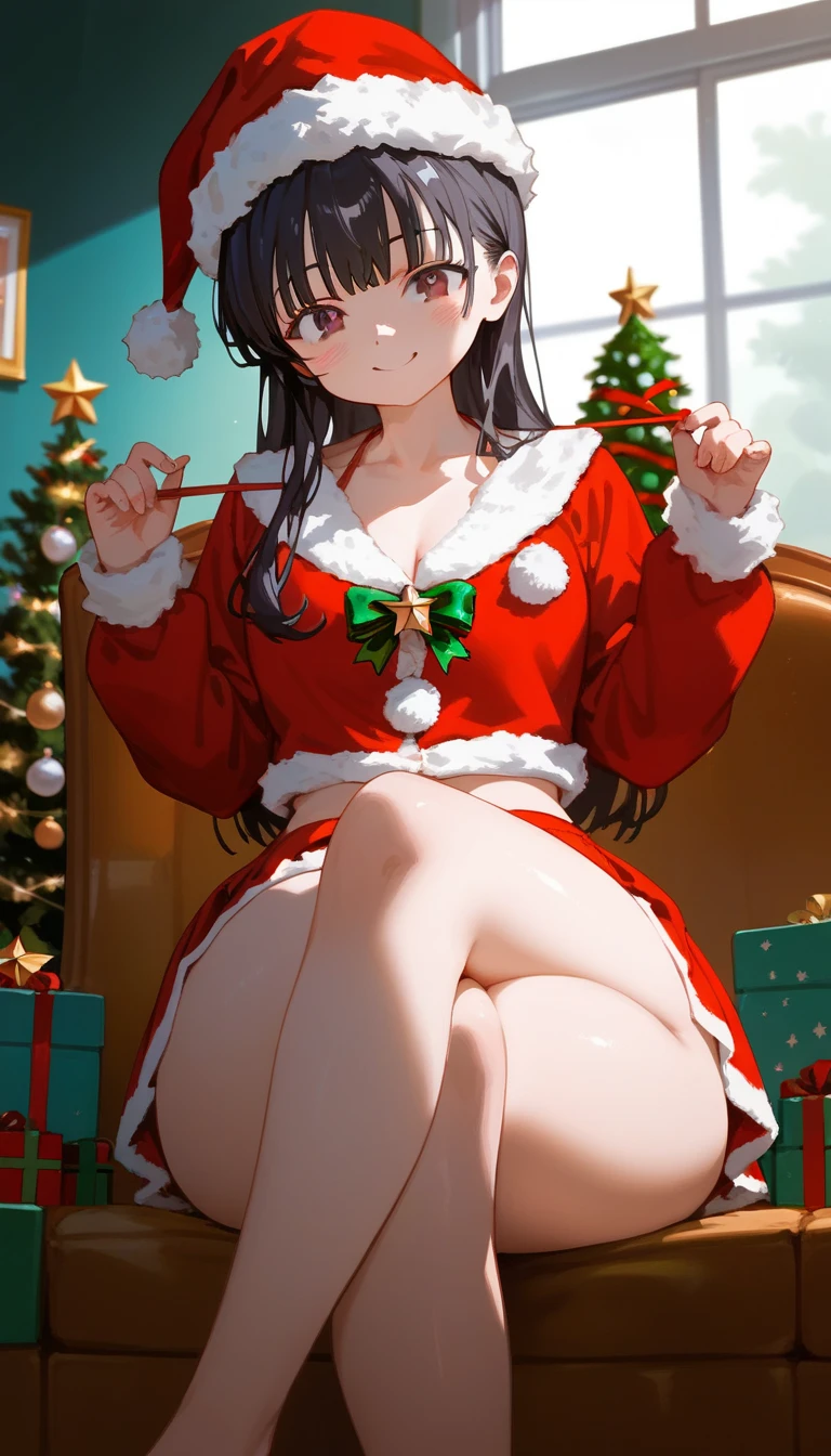 ,no underwares, the feet,Very shy,sitted, the feet,exposed device,cleanness液体,Bigchest,cleanness,Soaked,Hold your thighs from behind with your hands,Emotional expression,fuzzy,taunt,succubi,Unoccluded,There is no lower limit,Mesh socks,Camel toes,christmas,sweat drenched,cleanness, shape,Effluent,骆驼the feet趾,Christmas tree,Gift box,ribbons,opening legs