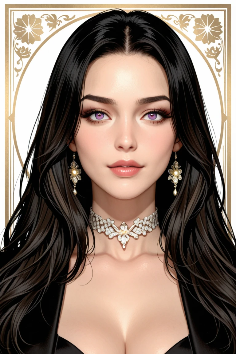 ((black hair)), ((black eyes)), ((curly hair)), ((long hair)), ((big hair)), pink lips, ((full lips)), freckles on face, looking at viewer, posing, blushing, noble, long lashes, ((voluminious hair)), middle part, ((dark skin)), ((very dark skin)), ((ebony skin)), ((very ebony skin)), ((retro manga)), ((80s manga style)), dark skin, ((fat)), ((Chubby)), ((overweight)), ((curvy)), historical, plump, ((big belly)), chubby girl. freckles, medieval dress, fat girl, ((noble dress)), dark skin, ebony, wide hips, VICTORIAN DRESS, ((portrait)), ((FRILLY MILKMAID DRESS WITH BELL SLEEVES)), ((HAIR EDGES)), busty, ((ebony skin)), ((very ebony skin)), ((very dark skin)), ((dark-skinned female)), ((dark skin)), ((dress)), PLAIN-LOOKING FACE, ((victorian dress)), <lora:EMS-13232-EMS:0.500000>
