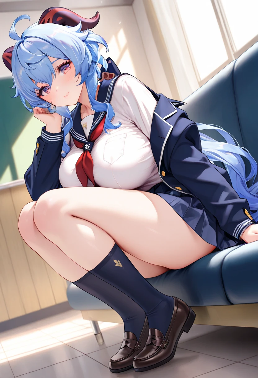 8K,highest quality,masterpiece, highest quality, High resolution, sui1, 1 girl, alone, side ponytail, hoshimachi suisei,flat tits,small nipples, male, vein penis  , blowjob,  intrusion,  sob,  ((( crying ))), teardrops , Open one eye wide, close another eye , dildo,（catch head）, desk, spread legs, pants, between legs, uncensored,Drool, Vulgarity , nude,naked,