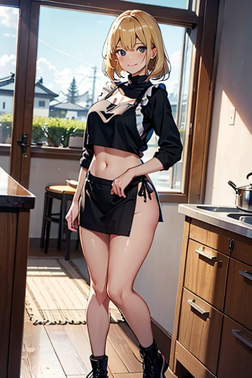 (small breasts:1.3), (perky chest:1.1), (pointed chest:1.0), (fashion magazine cover:1.3)，(from below:1.0),(from side:0.9),masterpiece, 1girl, Amazing Cleavage:1.1, thin waist, big ass, Raised sexy, small breast: 1.3, posed cleavage:1.2、solo, looking at viewer, open mouth, have a cute grass of cute beergrass,black hair, dark green eyes, dress, bare shoulders, jewelry, collarbone, sidelocks, hairband, earrings, indoors, off shoulder, :o, sweater, arms behind back, plant, short hair with long locks, gild hairband, off-shoulder dress, sweater dress, off-shoulder sweater, red sweater, dark gord hair, big side hair, very long side hair,is rendered in (masterpiece: 1.2, best quality), with (ultra high resolution) and an exquisite (depth of field). This masterpiece is not only visually stunning but also tells,A scene of cooking in the kitchen by classroom
