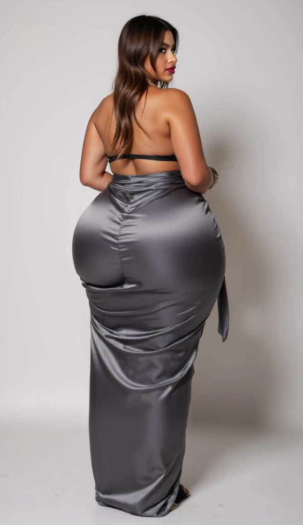 Arabic Woman, beautiful, sexy girl, ultra realistic, young woman, large ass, big bouncy ass, very sexy, Alluring, Tempting,  high camera angle, skinny curvy

Egyptian girl, long hair down to waist, eyes closed shut, darker skin, black nail polish, hour glass figure, facing viewer, coal black eye shadow

Pleasure expression, short torso, pleasure facial expression, mouth open wide, dark black eyeliner, mascara, eyelids black, very long shiny straight black hair

Short upper body, Egyptian arab, facing viewer, woman looking up, thick thighs, plump lips, looking down at woman, eyes closed

Big soft ass, Egyptian, beautiful Arabic woman, slender face, amazing cheek bones, curvacious, vuluptuous woman, wide hips, thick voluptous thighs

A round gold pendant necklace

Romantic mansion fireplace background, lanterns, lit by lanterns, campfire lighting
Laying down beside the fireplace on a white fur rug

(Top view: 1.2) 

High camera angle pointing downward at the subject

Very long shiny black hair down to waist

Darker skin tone

Long eyelashes

Very long straight shiny black hair down to hips

Wide hips, thin waist and fat thighs

Wide hips, thin waist, a fat round ass with cellulite, fat thighs

(Very short and curvy woman, very very short woman
Make woman 150 cm, 5ft tall)
Make womans stomach shorter in length, short abdomen

38 GG droopy breasts: 1.3

Short curvy cellulite body

(Very big natural sagging breasts, soft cellulite)

Plus size woman is very short in height and curvy

HEIGHT OF WOMAN IS 150CM, VERY SHORT IN HEIGHT

Very curvy hour glass shape, short and curvy, short legs, short abdomen and stomach
Very short woman

(gigantic breasts, large breasts, huge breasts:1.3)

Plus size woman, abit of cellulite all over body

Perfect cheek bones, sunken cheeks

Huge gigantic ass and wide hips

Soft and squishy breasts

Beautiful face, model look, plump full lips

Wearing a black choker

150 cm tall, woman is very short and curvy
