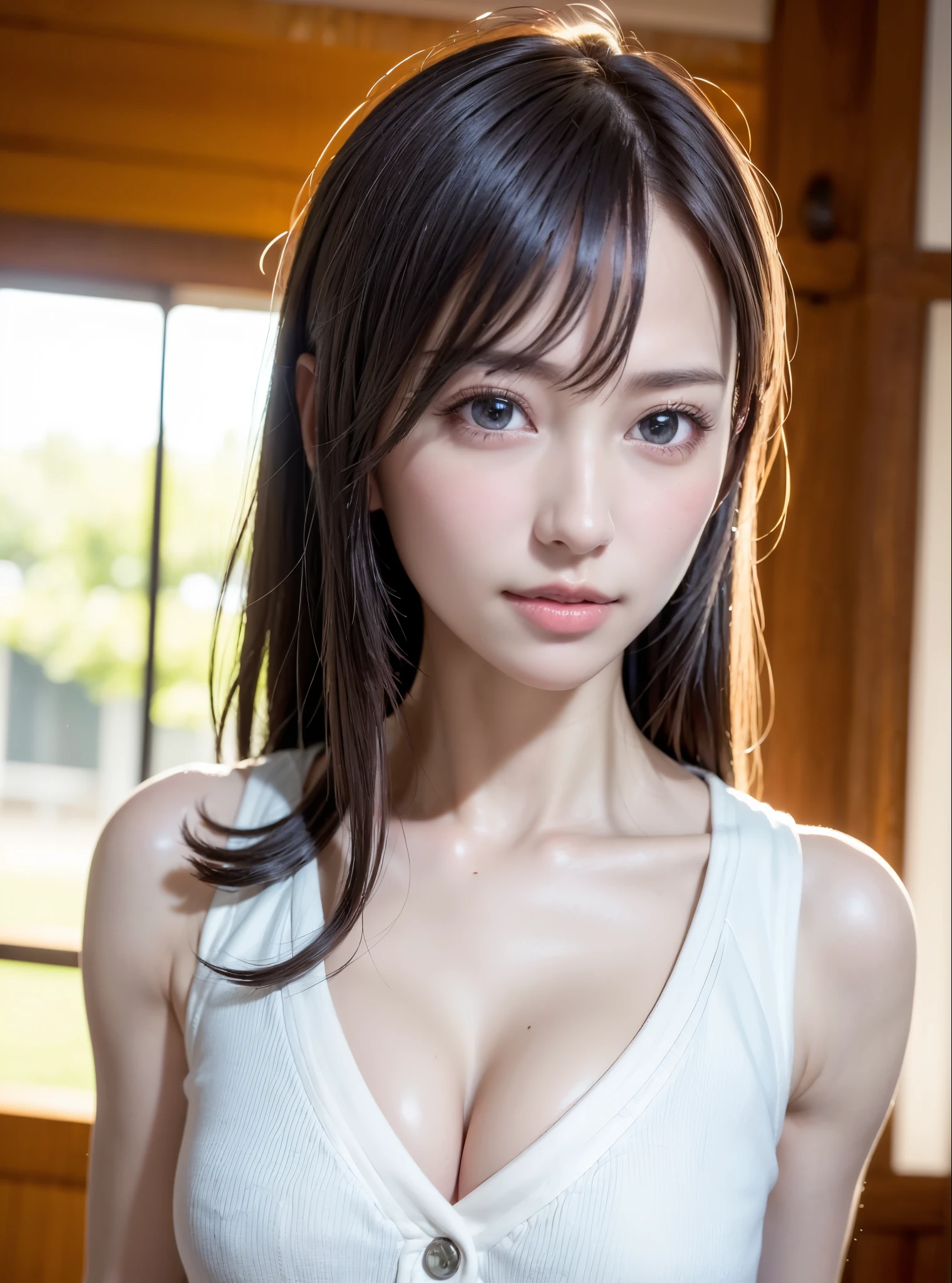 Identical twin sisters、 (close:0.8), Sit on, Side Shot, (Sky-high:1.3), (masterpiece, Highest quality, Near and far, Written boundary depth:1.5), cloud, Things to do, Beautiful Face, race, From below, 8k, RAW Photos, Confused, Impressionism, FLS, Genuineistic, Film Grain, chromatic aberration, High resolution, Very redundant, finely, Dynamic Lighting, Dramatic lighting、Shadowy、Sharp focus、Very detailed目と顔、Dark brown eyes、Sharp pupils、Genuineな、(8k、Live Shooting、Highest quality、masterpiece:1.2)、Very detailed、Super Resolution、(hyper Genuineity、)Very detailed、Super Resolution、(Genuine、Genuine photo:1.47)、（Embrace each other）Get closer、（Great lighting）Hold me、Cinema Lighting、White skin、Fair-skinned woman proofreading、super high quality、Stylish lighting、Beautiful female proofreader reflected in the light、Amazing details、Very detailed美しい女の子、