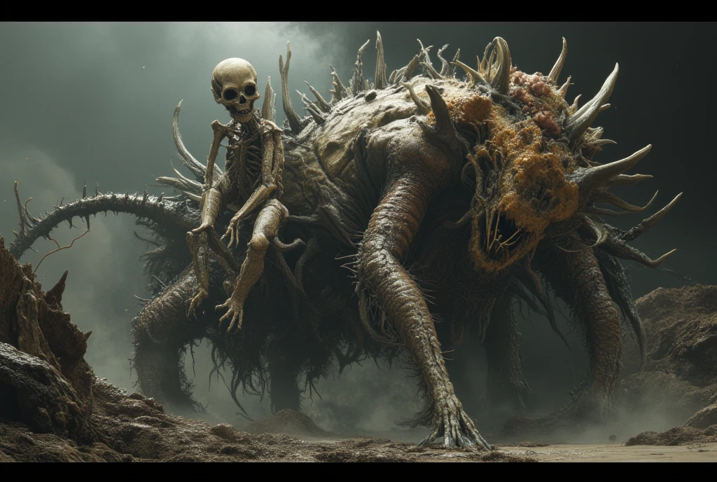 Ultra-realistic, alien and human encounter, grandma fights to the death, grandma is eaten by aliens, heavy bleeding, ultra high quality, 8K, 32K, F1.8