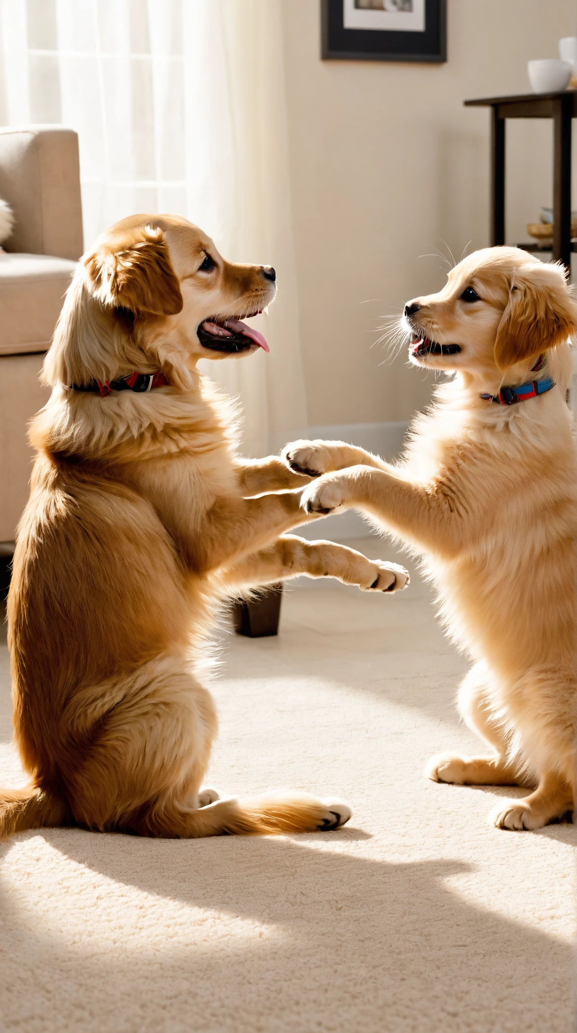 A dog fucking a girls pussy