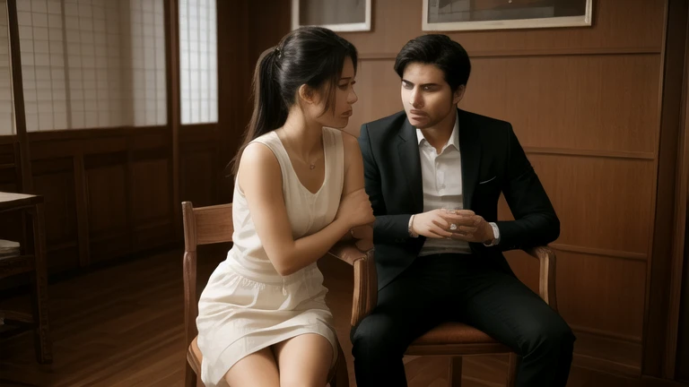 Relationship problem related image generate