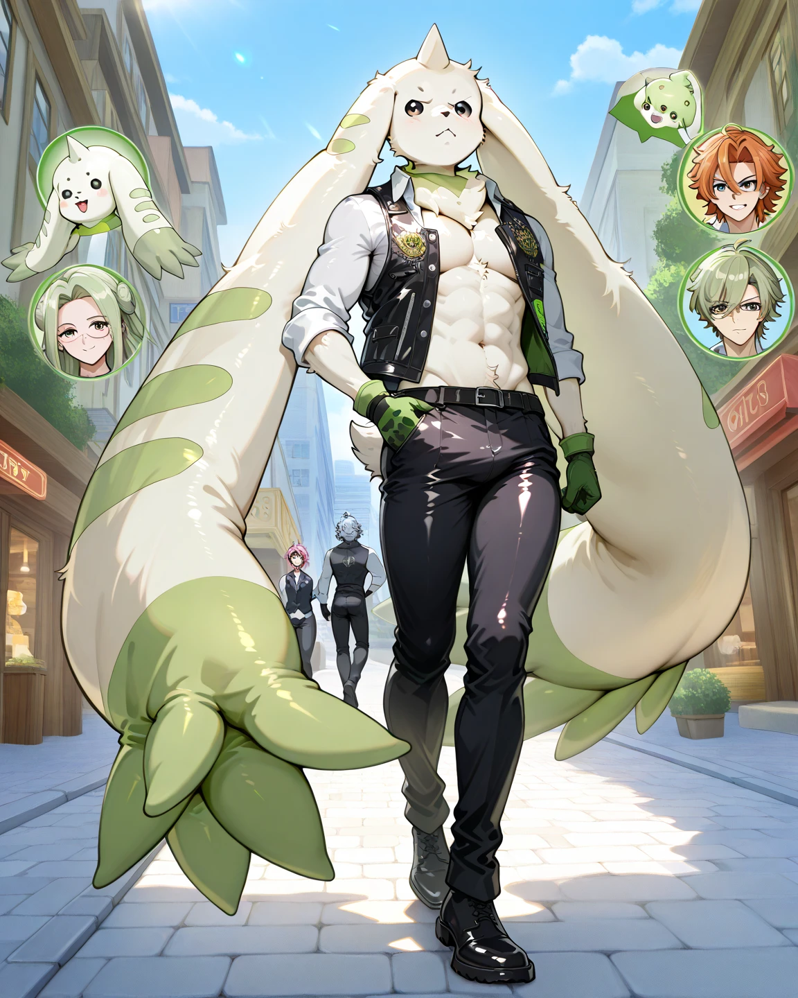 Solo, female, alligator, teeth, fangs, detailed eyes, muscular, athletic, big, large, tall, big breasts, jumpsuit, spacesuit, space, spaceship, window, by bebebebebe, (((by buta99))), by sindoll, by cervina7