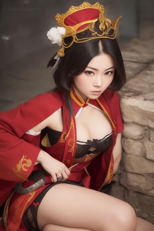 Beautuful Women huge tit japanes femele bustup Benzaiten cosplay A sexy Overexposed