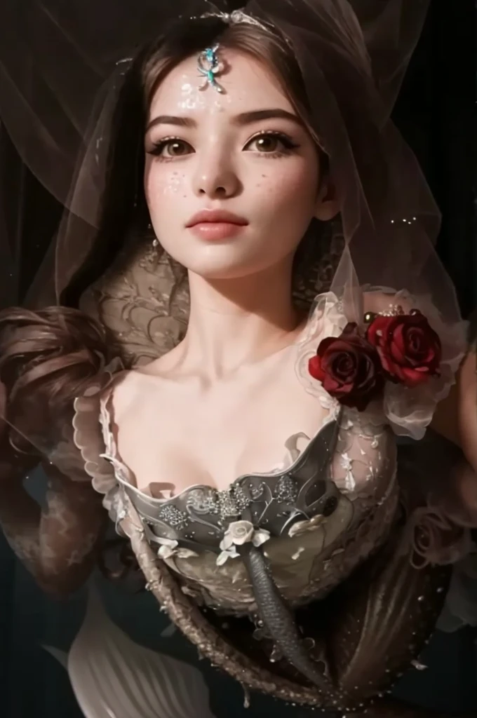 (RAW shooting, Photoreal:1.5, 8K, highest quality, masterpiece, ultra high resolution), ((((heavy snow, Blizzard)))), Highly detailed skin and facial textures:1.3, perfect dynamic composition:1.2, (In front of a church at night in a modern city, expression of sadness:1.0, Tears are flowing:1.0, cry with a broken heart:1.0), Slim office lady wet in the rain:1.3, cowboy shot, Fair skin:1.2, sexy beauty:1.1, perfect style:1.2, beautiful and aesthetic:1.1, very beautiful face:1.2, water droplets on the skin, (rain drips all over my body:1.2, wet body:1.2, wet hair:1.3), (professional dressing:1.1, Holding a bouquet of wet roses:1.2, How to Wear a Wet Wine Red Wedding Dress Properly:1.3), (Medium chest, Bra is sheer, Chest gap), (Eyes that feel beautiful eros:0.8, Too erotic:0.8, Bewitching:0.8), necklace, earrings, bracelet, wedding ring, Highly detailed hand and finger expressions