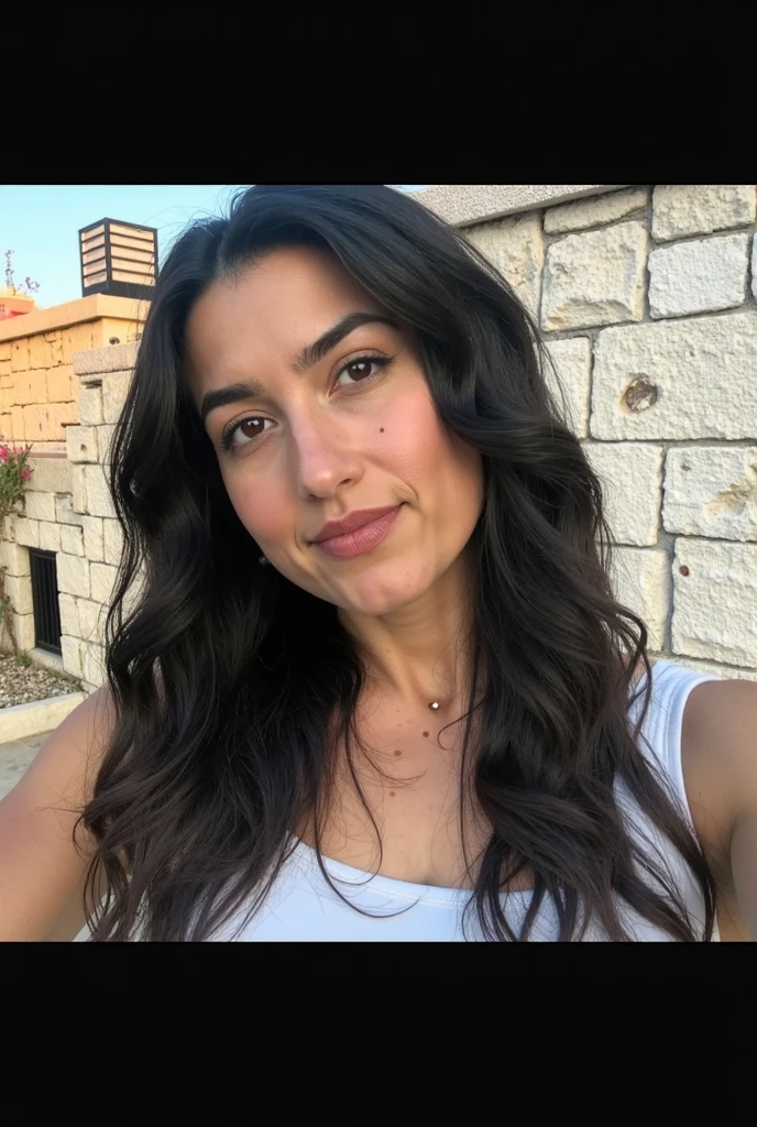 A 26 year old Spanish female taking selfie inside a big Spanish house high resolution Camera, High Lightning, Nice even shading, realistic, ultra, realistic, mega, realistic, micro, realistic, micro realism, In real, highly detail highly textured.