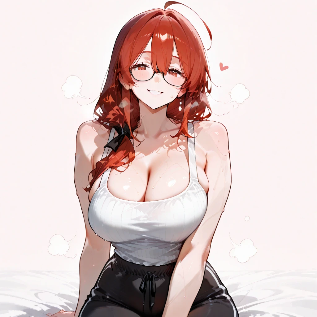 score_9, score_8_up, score_7_up, score_6_up,floox style,surtr, arknights, red hair,big breasts, sagging breasts,, , ,, jacket,, lips, , purple jacket, purple track suit, shiny, shiny skin, , , sportswear, standing, steam, steaming body, sweat, sweatdrop, track jacket, track pants, track suit,, outdoors, , (drinking:1.2),, , , closed eyes, solo, water on face, (holding water bottle:1.2) , water splits on face, water on face, , , (spilling on face:1.2), water spilled on face, wet face, facial