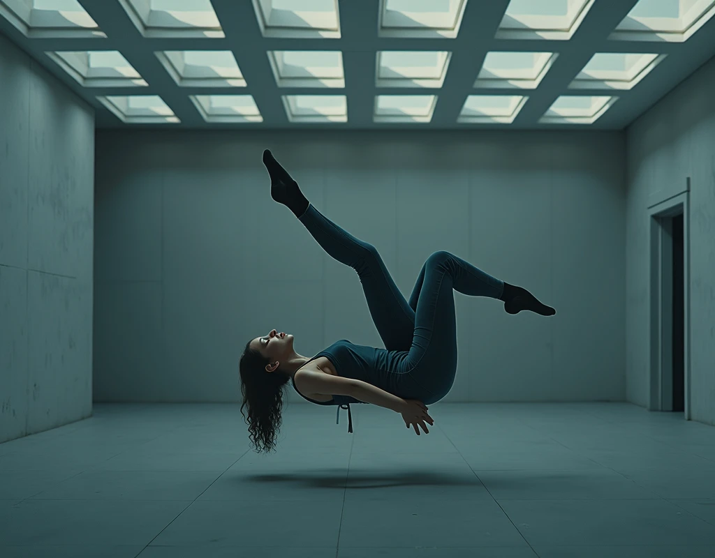 "rgb wires, a woman crawling on the ceiling, library, waterfall, cinematic, movie scene, inspired by zdzislaw beksinski, veins,, cables everywhere, bedroom, ultra realistic, concept art, intricate details, highly detailed, photorealistic, octane render, 8 k"