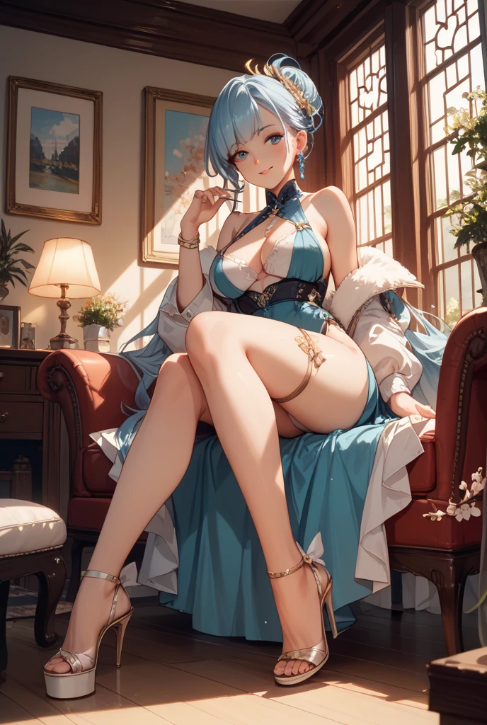 masterpiece、top-quality、perfect anatomia、big juicy lips、thick juicy thighs、make - up、 shiny breasts、Looking at the camera、vivd colour、cinema4d、octan render、Innovative、Curvaceous but slender、Mystical aura、Using advanced machine learning、perfect-composition、 Professional quality、Professional color scheme、Shooting from under your feet、Photographed by a professional photographer、beauitful face、disheveled hair、shinny skin、blurry backround、Put hair on your ears、Full body posture、a necklace、piercings、Model face、Mole、Dimples、shiny、Short denim、moderate lighting、Constricted body、Embarrassed、red blush、Embarrassing、super detailing, (High Detail Skin), (Top image quality: 1.0), (Super HD: 1.0), (Top image quality, masterpiece), Ulutra HD, full body Esbian、Completely original、A beautiful girl like no other here、Fashion that no one can imitate、Special hairstyles、Special tattoos、A cute little bear is sitting on her shoulder、Special hats、Arm Accessories、a necklace、garterbelts、Hair color gradient、Background scrap field、A city filled with smoke、Blurry background、model fashion、Street fashion、Satisfied face、Crest on the cheek、slacks、Pop T-shirt、unique pose、Unique hairstyles、Hair length random、short-haired、Sketch Touch、Cartoon Touch、Strong pen pressure、intricate clothing、Super complex costumes、A large amount of ornaments、