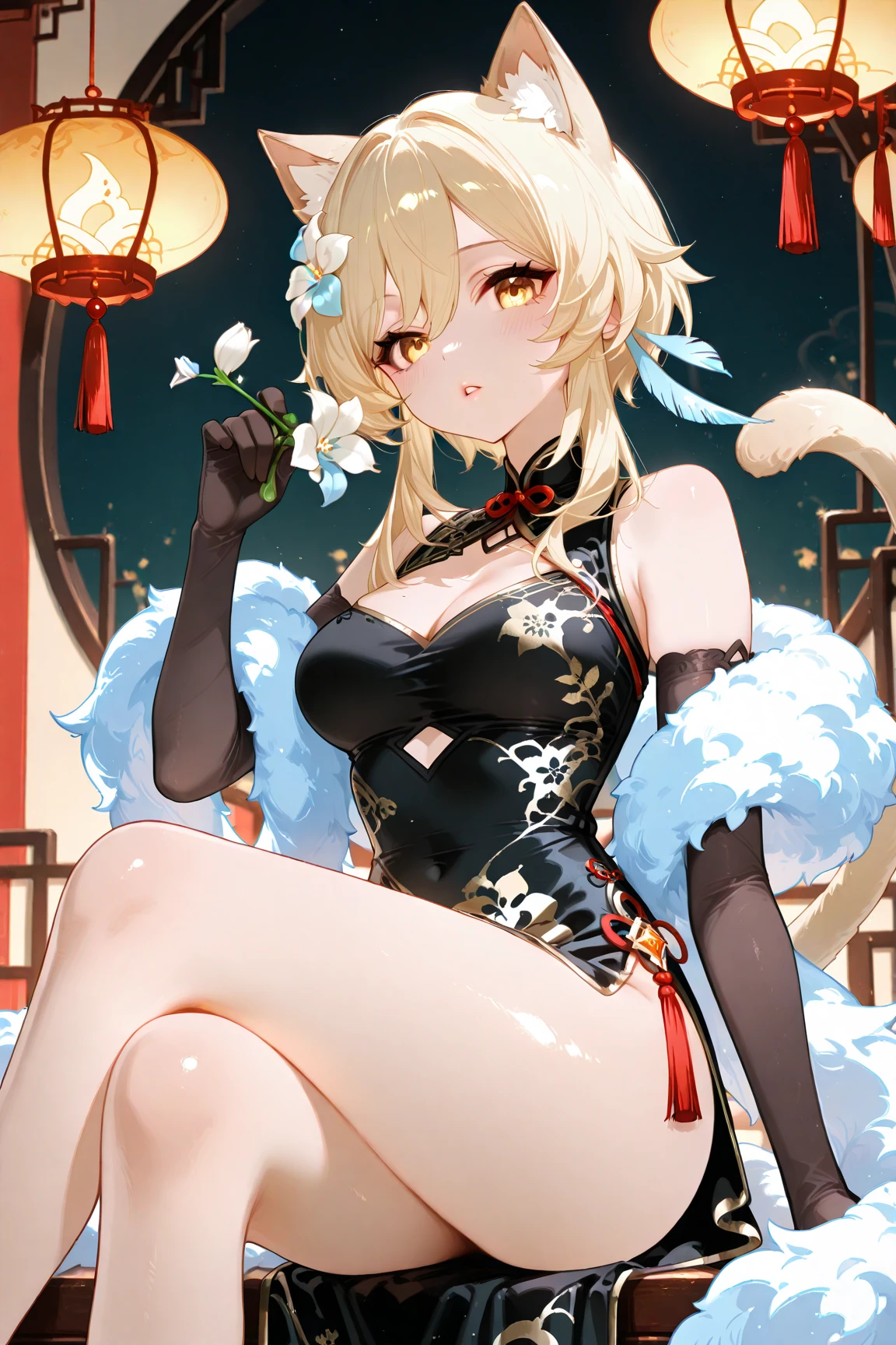 (masterpiece), (best_quality), (ultra-detailed), (illustration), (welcoming), bokeh,1girl, (monster girl:1.5), (void lorekeeper:1.3), (at a exciting, Chinese construction site:1.3), silver hair, bob cut, dark lipstick, , matte goldenrod eyes, pose, [:formal costume design:0.2], legwarmers, medium breasts, sexy athletic thicc slim hourglass figure,(muscular legs:0.6), , (wizard outfit, (skirt lift:1.4):1.2), (african, dark skin:0.6), official art, vivid color, finely detailed, hyper detailed, 8k, high resolution illustration, absurdres, intricate detail <lora:cute2:1>