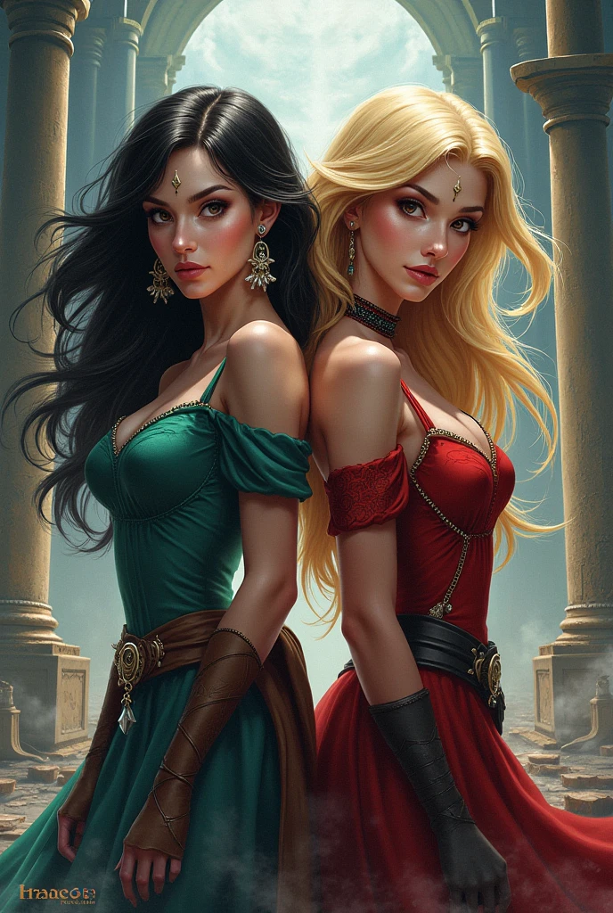 Complete artwork masterpiece, full-body image, high quality, ultra detailed in 4k, 8k, hyper-detailed, realistic skin texture, amazing shadows, highly detailed background, extremely detailed texture. Tight black dress, ((Red wavy hair)), (perfect body), ((pale green eyes)), ((perfect detailed face)), ((perfect detail full red lips)), ((medium breast) at a wood at night