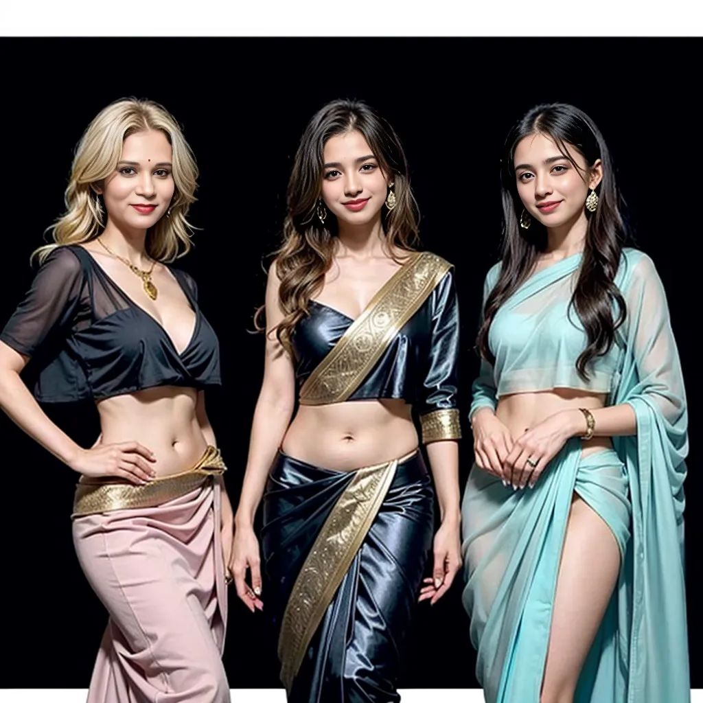 Create an ultra-realistic image of a modern, attractive female influencer of Indian descent, aged between 27 to 30. She should have a warm and inviting smile, expressive almond-shaped eyes with a slight shimmer, and clear, glowing skin with a medium brown complexion. Her features should be well-defined, with high cheekbones and a sharp jawline. Her hair should be long, thick, and styled in a braided crown that wraps around her head like a halo, with a rich burgundy color that’s bold yet sophisticated. She should have a slender yet athletic build with a medium bust size (34-36 inches), reflecting a healthy and active lifestyle.
She is wearing a designer saree or a contemporary lehenga with luxurious accessories, highlighting her toned figure. Her outfit is completed with stylish black heeled sandals that add elegance to her look. She accessorizes with subtle yet chic jewelry, such as small hoop earrings and a few thin bangles.
The background should be a high-end hotel setting, featuring luxurious and relaxing elements like elegant lobbies and suites, suggesting a cosmopolitan lifestyle. Her overall appearance should exude confidence, approachability, and sophistication, capturing the essence of a contemporary Indian fashion influencer.
