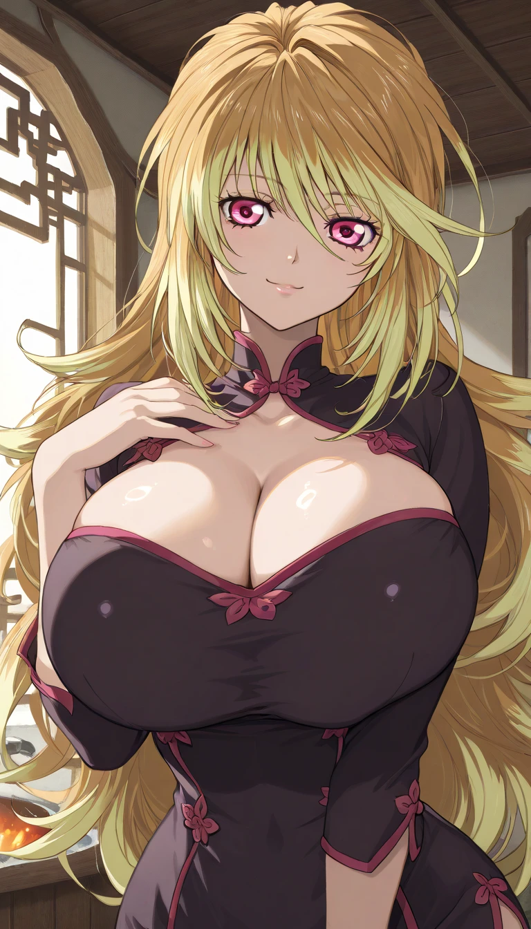 aikatsu,Blonde_HAIR,(top-quality: 1.3), (masterpiece: 1.3), (Super Detail: 1.3), (wall-paper, one girls: 1.1)、(Detailed hands and fingers:1.2)、(Detailed ultra-oily shiny skin:1.1)、(Yukata at the ryokan:1.2)、Brown hair、Longhaire、Straight hair、Beautiful sister、ssmile、(Ryokan rooms:1.2)、(Beautiful Large_Breasts:1.3) 、traditional Japanese room、Tatami mats、sexypose