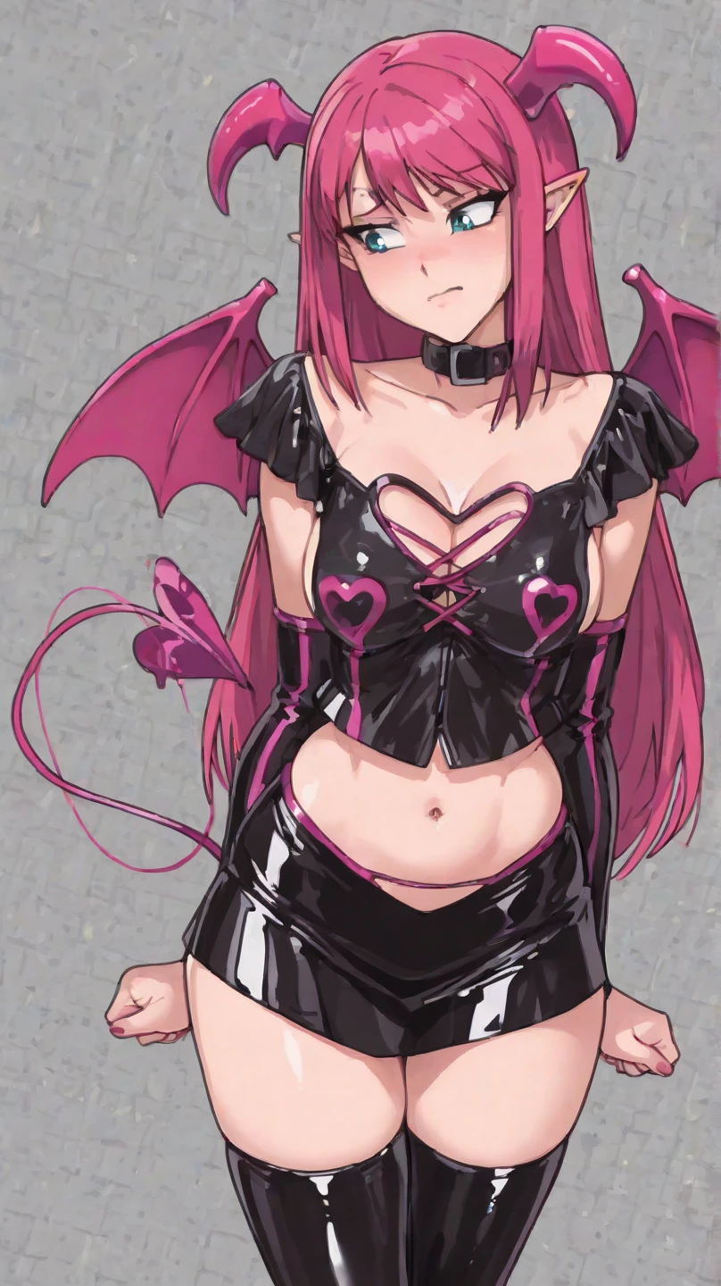 ((best quality)), ((masterpiece)), (detailed), 1girl, straight pink hair, pink eyes, skinny, goth, naked, fingering her pussy, squirt, squirting everywhere, horny, heart pupil, tongue out, aphrodisiac, long black nails, large tattoo, small pussy, sweaty body, wet pussy, , small ass, masturbating, nipple piercing, gothic accessories, one hand on her tits and the other hand on her pussy, gothic belt, on the bed, ahegao, rollong eyes, 18years old, blush, fox ears, peeing, 165cm, vibrating, vibtator, caughtpeeing, peeing, female masturbation, She hornily tells me to cum inside her,
