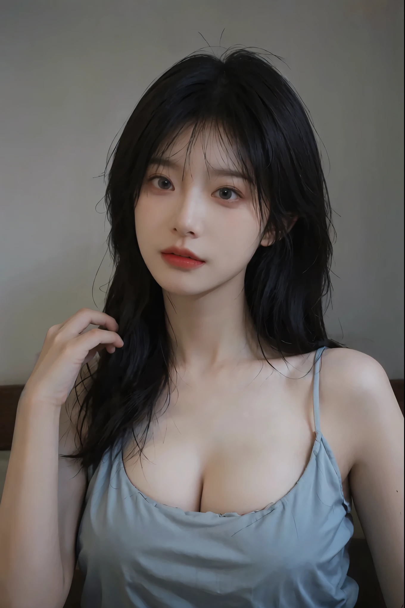 best qualtiy， 超高分辨率， （realisticlying：1.4）， A girl， A pair of clear and moving peach blossom eyes,Royal Sister，（nurse's outfit：1.4），Fair skin，（full bodyesbian：1.2）a sense of atmosphere，a beauty girl， ssmile，looking at viewert， closeup  ，(Photorealistic:1.4),1girll,Sexy,(Bl lace bra:1.4),(Big breastsr body:1.4),(Wet body),(:1.2)