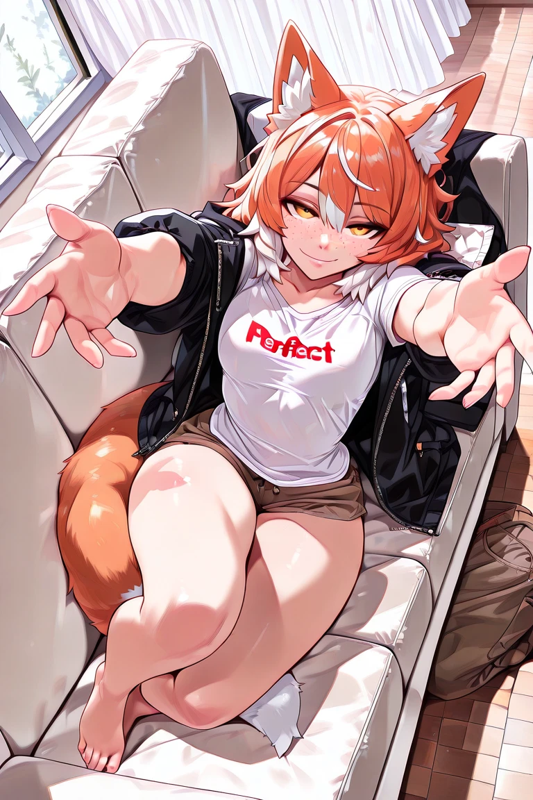 high quality, 8k, seduction of fellatio, (temptation by hand), hand in front of face, pov,
(from over:1.3), open mouth, long tongue, in town toilet, in bed, squatting, spread legs,
agnes tachyon \(umamusume\)
, zettairyouiki, blush, lab coat, stocking, sweater,
gigantic breasts
, 0pen,
fellatio_gesture,
FellatioGesture,
, seductive smile, (looking at viewer:1.4),