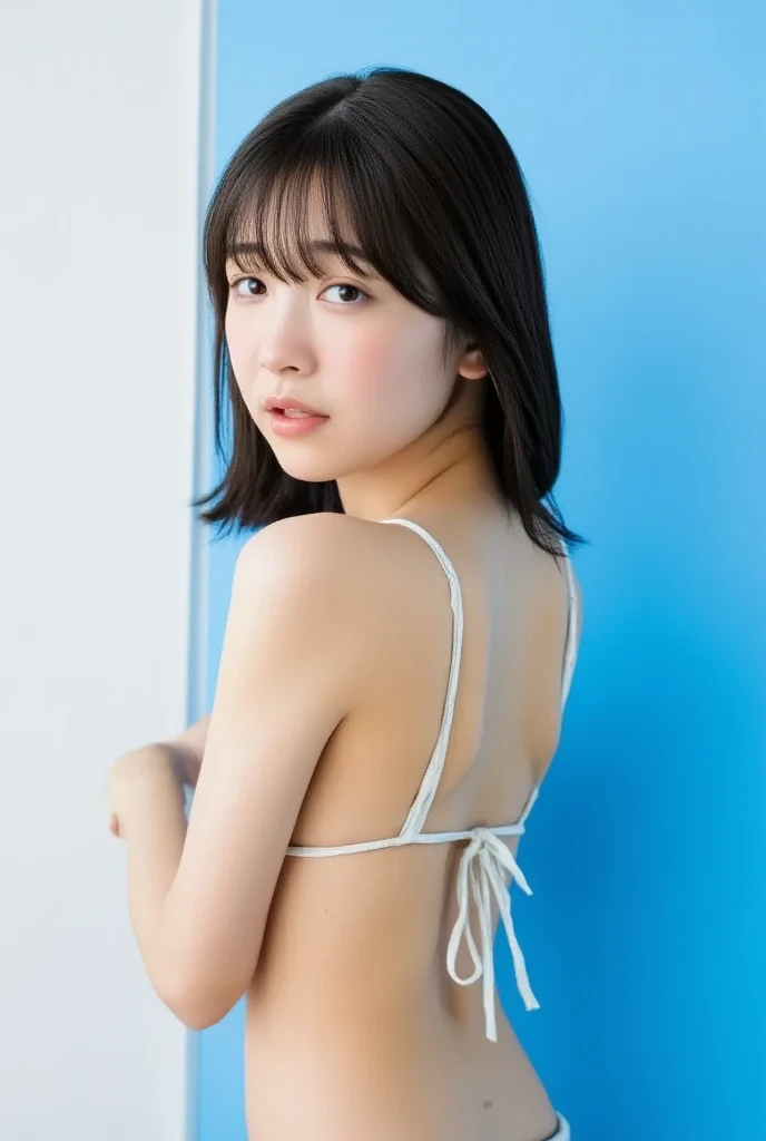 ((Full body)), Ultra-realistic capture, Highly detailed, high resolution 16k closeup of human skin. Skin texture must be natural, with enough detail to finely identify pores. Skin should look healthy, in a uniform tone. Use natural light and color, Black striated hair, striated hair, Black short hair, ((Full body)), dynamic pose, From above, UHD, retinas, masterpiece, accurate, Anatomically correct, Super Detail, Textured skin, high details, High quality, Best Quality, high resolution, 1080p, HD, 4K, 8K