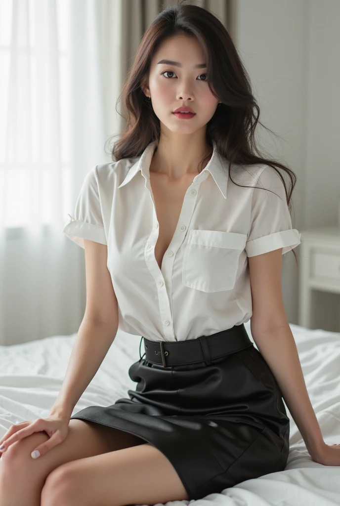 sexy pose, seductive pose, nude, nude, semi-nude, realistic, realistic, 16k hd, masterpiece: 1.5, focal point: 1.8, wearing sexy ol, cute schoolgirl slim perfect body, (fashion short hair high ponytail hairstyle: 1.5), japanese girl 18 years old wearing stylish little suit, transparent shirt, hip skirt, black stockings, sheer clothing (brand: 1.5, slim, Realistic viewing angle: 1.5, bare breasts and bulge: 1.5), wearing stiletto heel sandals (delicate stiletto heels crystal band sandals, high quality: 1.2), surreal schoolgirl, dressed as a schoolgirl, surreal schoolgirl, realistic schoolgirl, schoolgirl pose, sexy model pose, photo full body ((full body: 1.8)), beautiful skin, glowing skin, slim beautiful thighs, perfect thighs, perfect calves, fair and tender toes, beautiful breasts: 1.5, Beautiful breasts: 1.5, beautiful buttocks: 1.5, buttocks: 0.6, perfect, bulge, visible: 1.2, best quality, fair skin, real skin, (detail face), goose egg face, pores, super high resolution, (8K, original photo, realism: 1.4), 1 girl, slim, (smile, teeth and tongue: 1.2, happiness: 1.2), (lip gloss, eyelashes, glossy face, realistic pupils, best quality, super high resolution, wide angle lighting, natural shadows), Bathroom shower, water drops on the body, whole body: 1.8 --auto --s2
