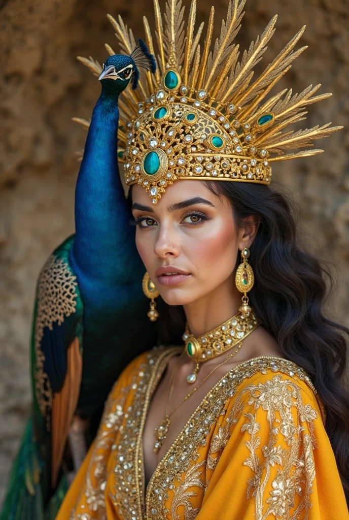 (High quality, a work of art, ultra detailed) (detailed hands) Zodiac Sign - Libra Goddess, similar to delicacy and kindness, detailed face, expressive green and clear eyes, vibrant image, productive, enterprising and humanitarian, scales of balance in hand, Style, impulsive, creative, impatient and assertive. flowing black hair dotted with star sparkles, transparent iridescent dress in rainbow hues, in the air with the sun in her hair, full body, crystal clear eyes (detailed eye). strong and powerful makeup. Goddess of the air, breathtaking image, 8k, UHD.