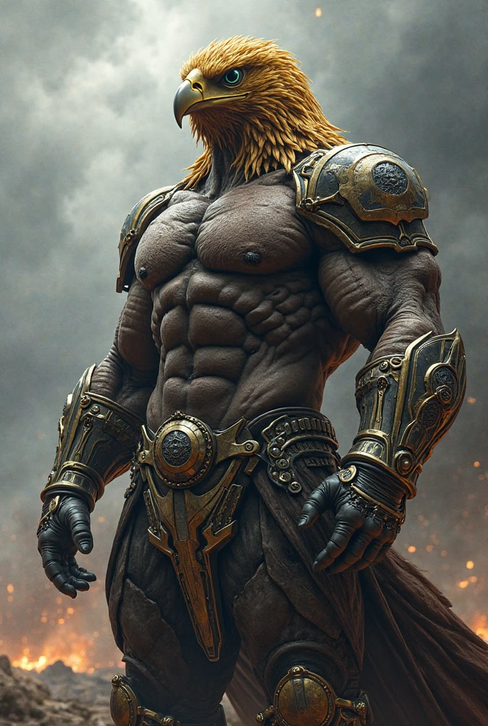 mutant, person+owl, 独奏, The whole body is made of metal and precious stones, (A cyborg:1.1), ([tail | Detailed wire]:1.3), (intricate detials), HDR, (intricate detials, hyper-detailing:1.2), cinematic still, vignette, in the center, “Hyper-realistic textures," "Exact Details,” “Realistic still life,” “Realistic portraits,” “Realistic landscapes."Landscapes."street fighter