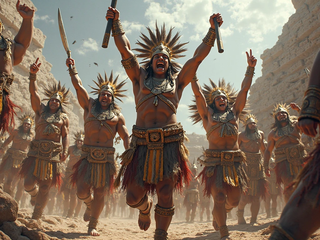 Aztec theme, Aztec army, propose a preemptive strike against the enemy's allies