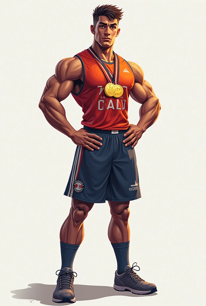 (photorealism:1.2), Leclerc professional volleyball player