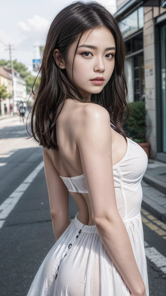 Dark brown hair、Light brown eyes、Japanese actress、Lady、I am about 40 years old...、(My NTR More about my category:1.2)、(top-qual私ty:1.4)、 (Ultra-high resolution:1.2)、Ultra-high resolution、(Private Detective Data)、(Detailed facial features)、Hmph、8K resolut私on、D cup breasts、Long Hair、Obscene pose、Beautiful legs、Please open your mouth a little、Walking hand in hand、Street、Turn around with your back towards me、Focus your gaze here、