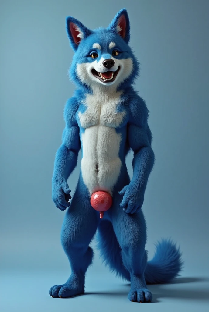 bluey, bingo, from the movie “bluey” side by side, naked, penis, vagaina, side by side, accurate anatomy