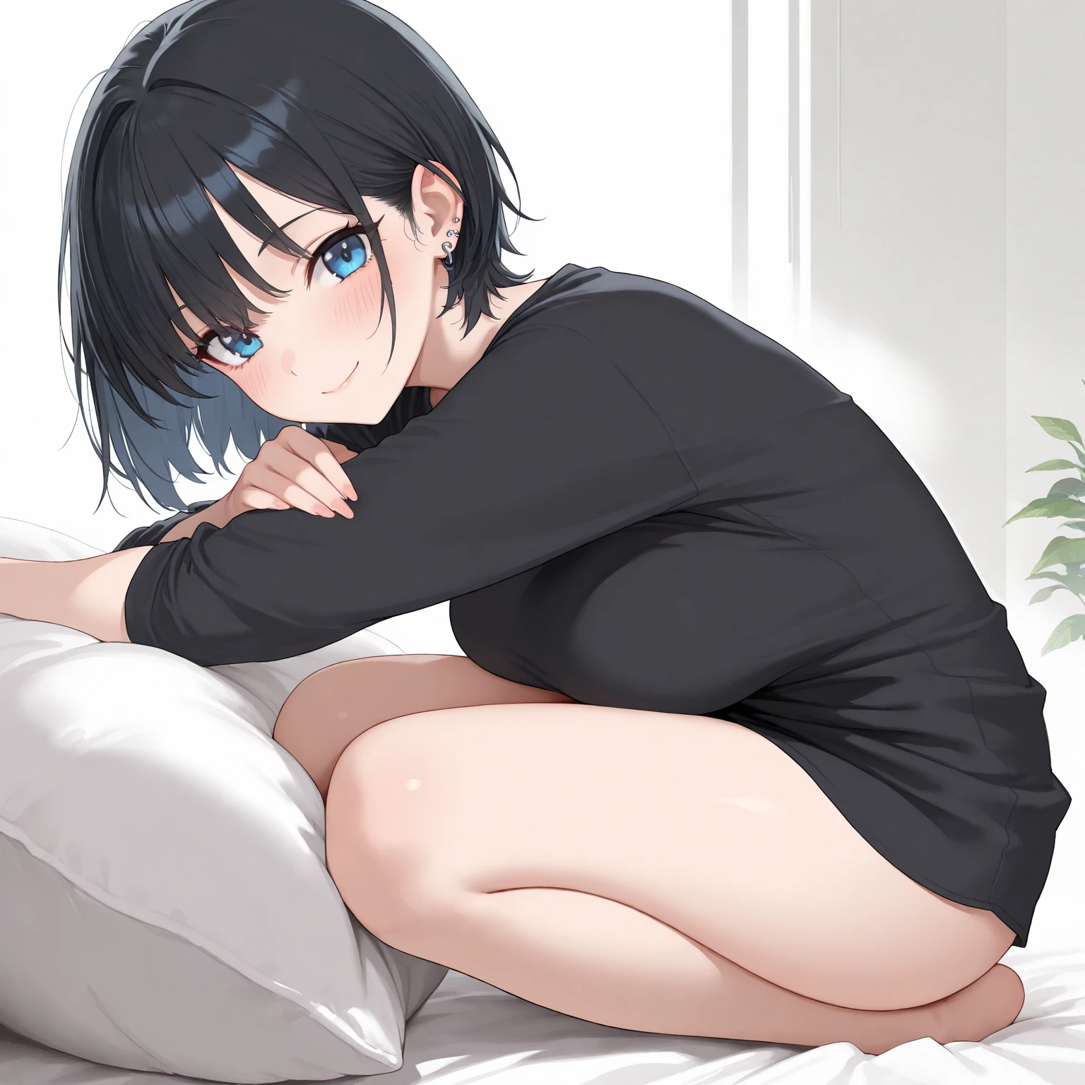 ((master part)), ((best quality)), (ultra-detalhado), ((kawaii)), fofo, (Lovely), ((sexy)), ((extremamente detalhado)), 4k, (8k), best quality, (Beautiful), illustration, estilo anime, (linha arrojada:1.2), gradation, cowboy shot, uma menina bonito, 1girl, (sozinho:1.2), //, (Wariza), (hands on knees:1.2), (Use your arms to bring your chest to the center), //, Uniforme escolar, camisa branca, clivagem enfatizada, beige V-neck sweater, saia curta plissada verde, almost showing underwear, Meias brancas para o joelho, mocassins marrons, //, seios grandes, pernas delgadas, seios caindo de lado, olhos perfeitos, Perfect iris, //, (Olhos Meio Fechados:1.4), (sexual expression:1.2), fascinated expression, (scowl na empresa:1.2), (irritado), (corar:1.2), //, Estilo de cabelo longo ondulado, cor de cabelo castanho chocolate, (Olhos bonitos) //, Inside the school building, isolated area at the end of a hallway, //, (natural lighting)