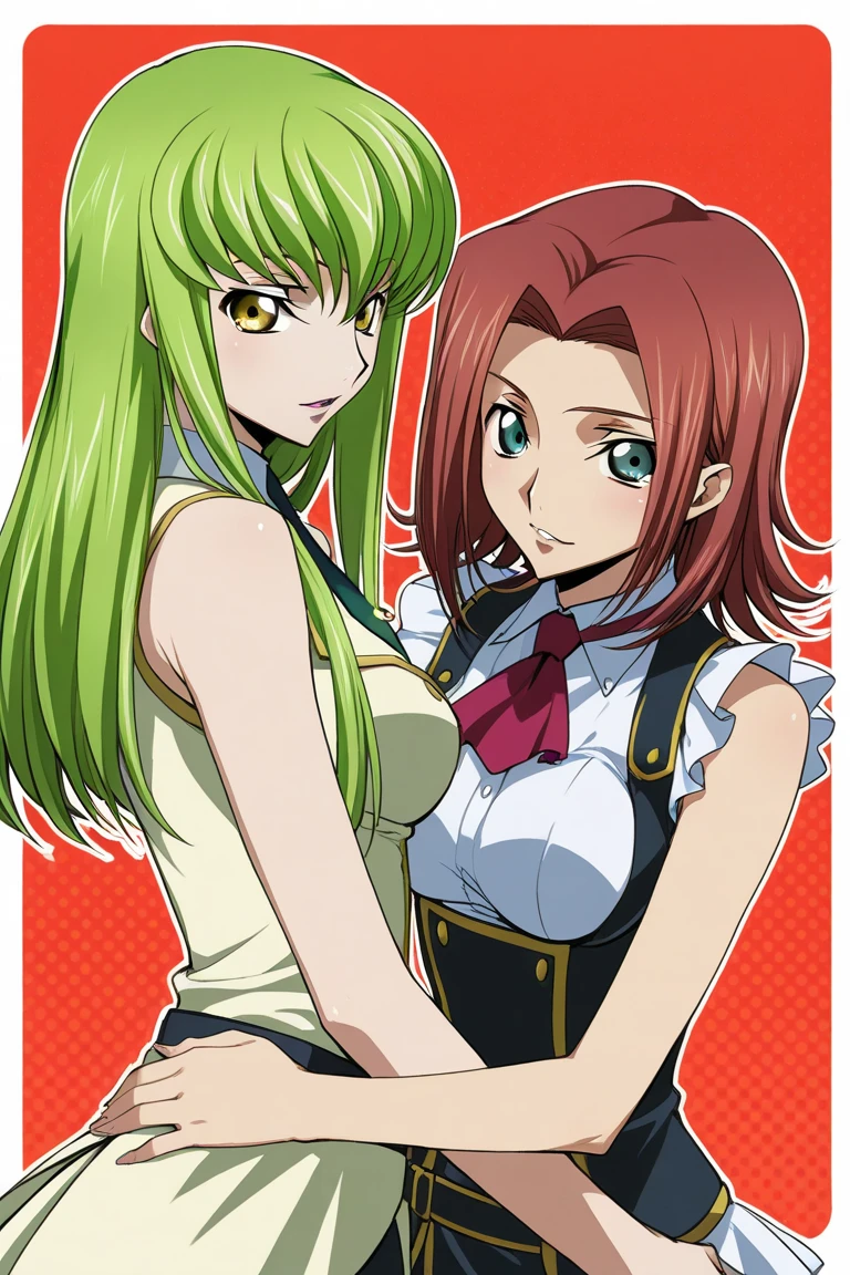 Gianna Michaels, Female original character reference sheet adoptable, redhead, green eyes,