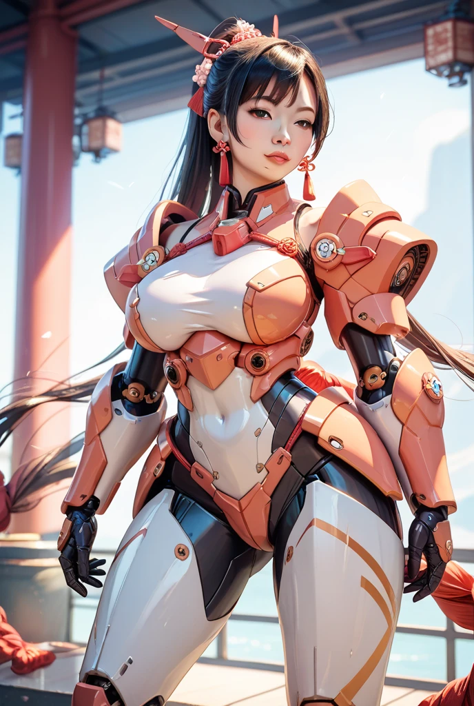 fully body, hottie wearing Evangelion and Gundam battle armor,cute girl with vorpal blade in hand, fully body detalhado, realisitic,all-body, cinematic, Dramatic, Katsuhiro Otomo,cinematic lighting, hyper realisitic, 8k,high détail ,[cinematic, soft lighting de estúdio, backlight, unreal motor 5,color grading, portrait photography, Ultra-wide angle, Depth of field, 超detailded, beautifully color coded, insane details, details Intricate, beautifully color-graded,Shot with a 70mm lens, Depth of field, DOF, Tilt Blur, shutter-speed 1/1000, F/22, White balance, 32 mil, Super-resolution, Megapixels, RGB professional photo , VR , , good, huge ass, Half rear Lighting, contra-luz, natural lighting, Incandescent, optical fiber, moody lighting, cinematic lighting, studio lighting, soft lighting, Volumetric, Conte-Jour, beautiful lighting, Accent lighting, Global illumination, Screen Space Global illumination, Ray Tracing Global illumination, optics, spreading, Ablaze, eyeshadows, hard, twinkling, Ray tracing reflections, Lumen reflections, Screen Space Reflections, Diffraction classification, Chromatic aberration, GB offset, Scanning lines, Ray Tracing, Ray Tracing Ambient Occlusi em, Anti-aliasing, FKA, THAI, RTX, SSAO, shaders, OpenGL-shaders, GLSL-shaders, Post-processing, post production, cell shading, Tone-mapping, CGI, Visual effects, sound effects, Insanely detailed and intricate , Hyper maximalist , chic, hyper realisitic, super verbose, dynamic pose, fot, Hyper realisitic, Volumetric, photorealisitic, ultra photoreal, ultra detali, details Intricate, 8k, super verbose, full color, ambient occlusion, Volumetric lighting , hight contrast , HDR , photorealisitic, ultra detaild, fully detailed,unreal motor 5, RTX, ultra cinemat